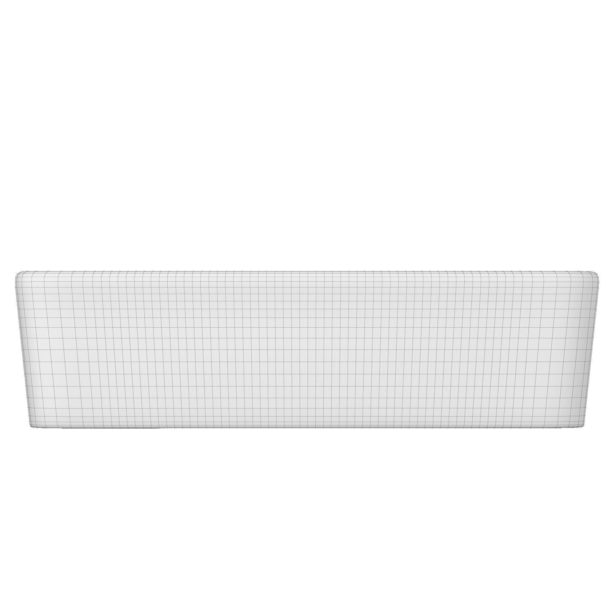 Table Top Wash Basin in Rectangle shape Modeled in 3ds max 3D model_11