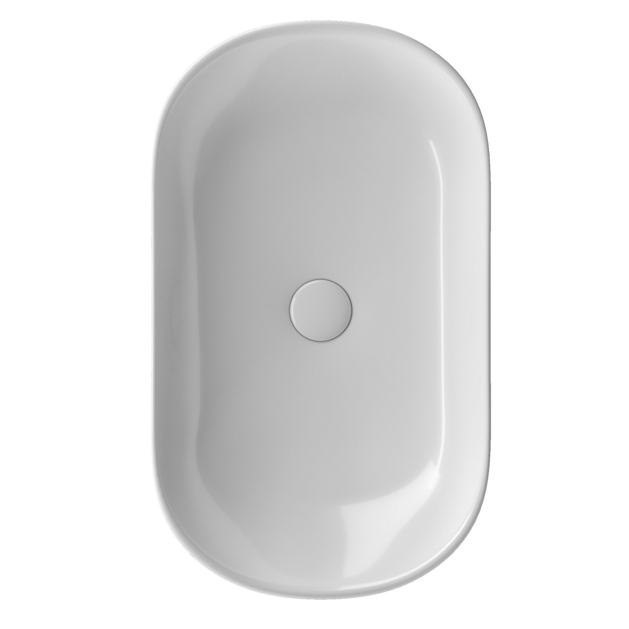 Table Top Basin in rounded rectangle shape Modeled in 3ds max 3D model_2