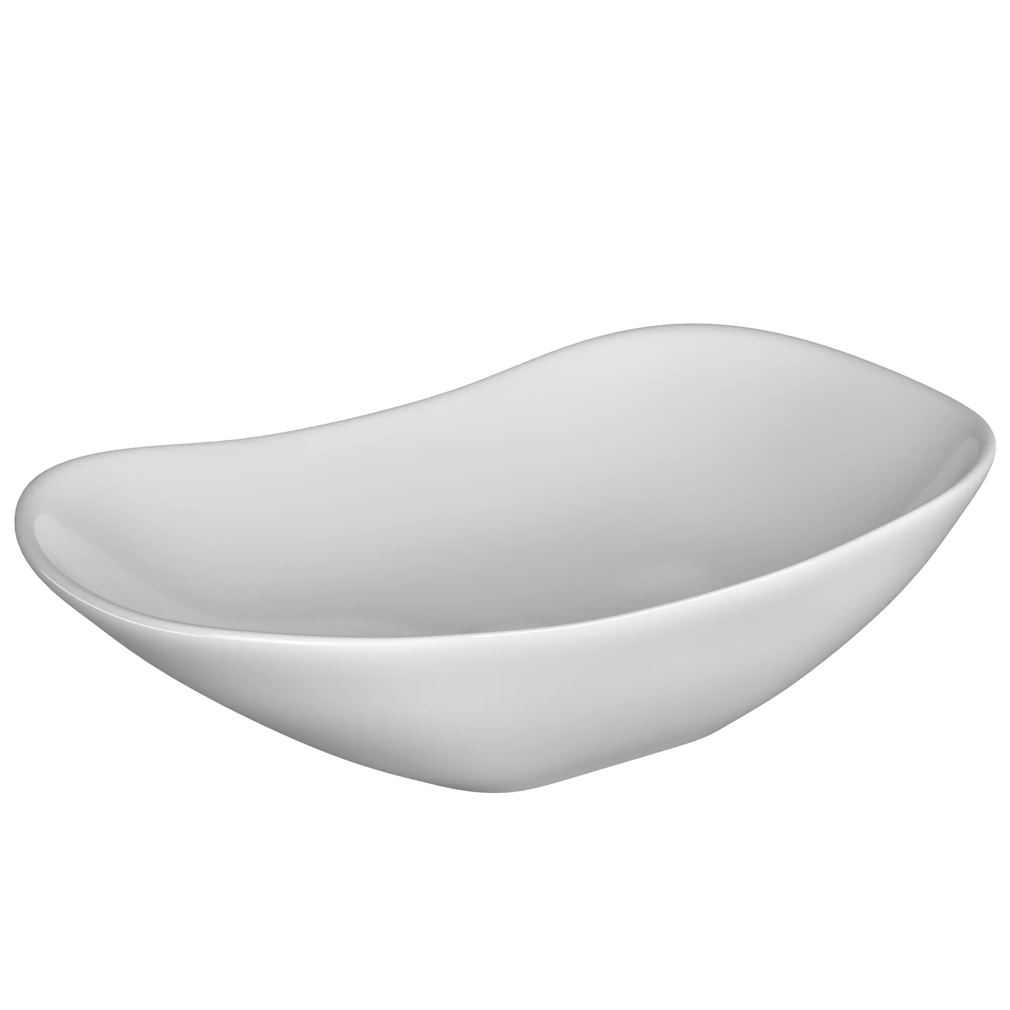 Table Top Basin in rounded rectangle shape Modeled in 3ds max 3D model_0