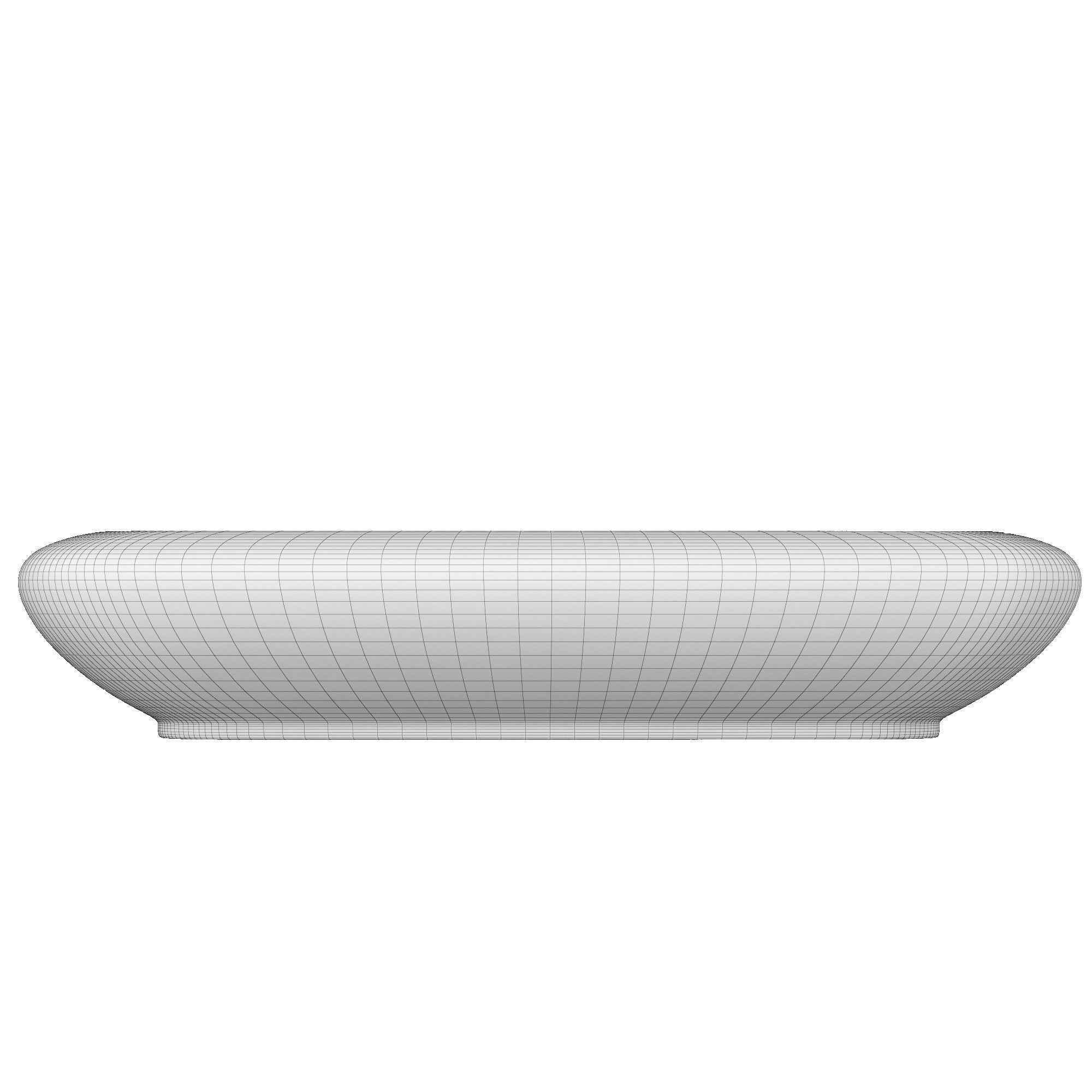 Table Top Wash Basin in Rectangle shape Modeled in 3ds max 3D model_11