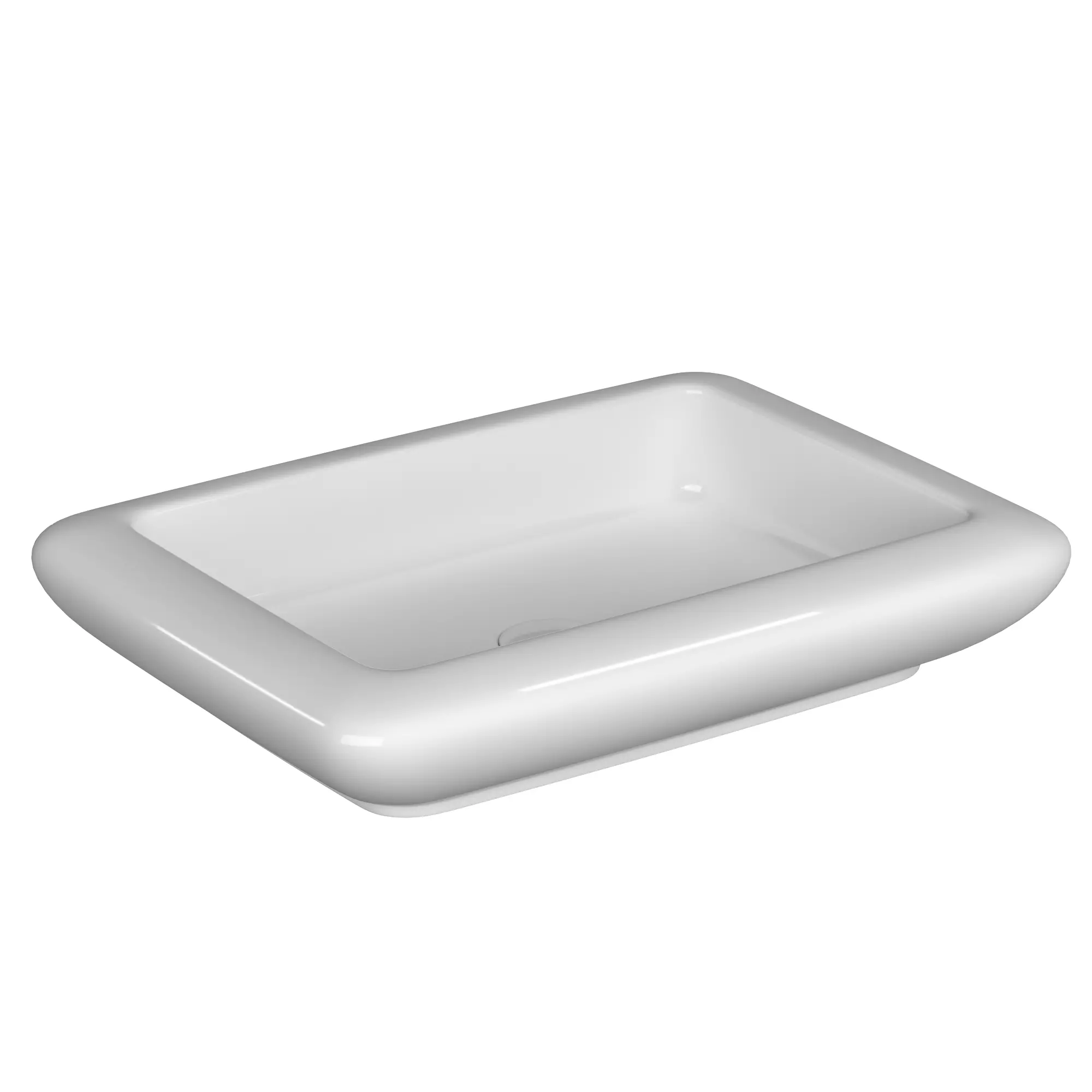 Table Top Wash Basin in Rectangle shape Modeled in 3ds max 3D model_0