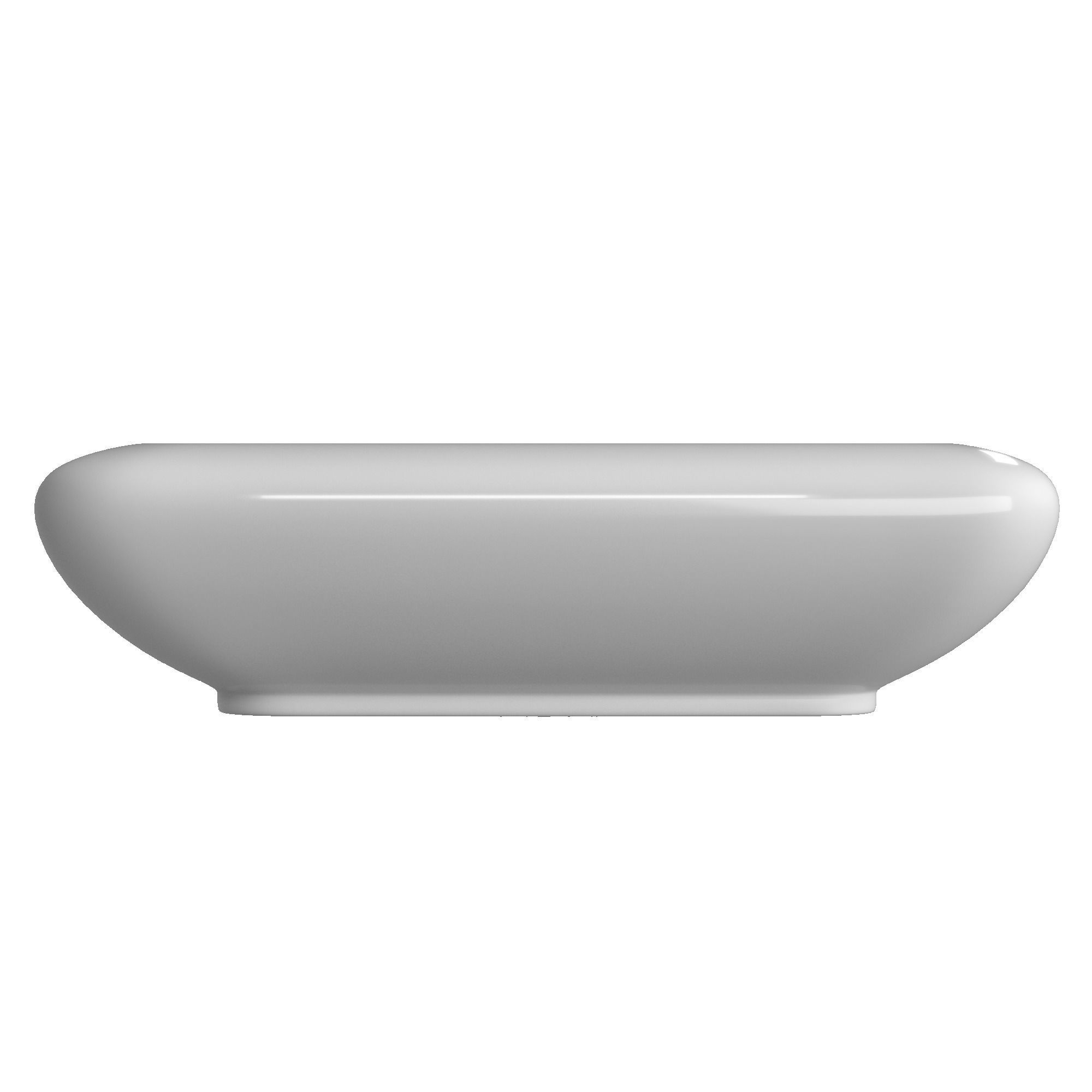 Table Top Wash Basin in Rectangle shape Modeled in 3ds max 3D model_1