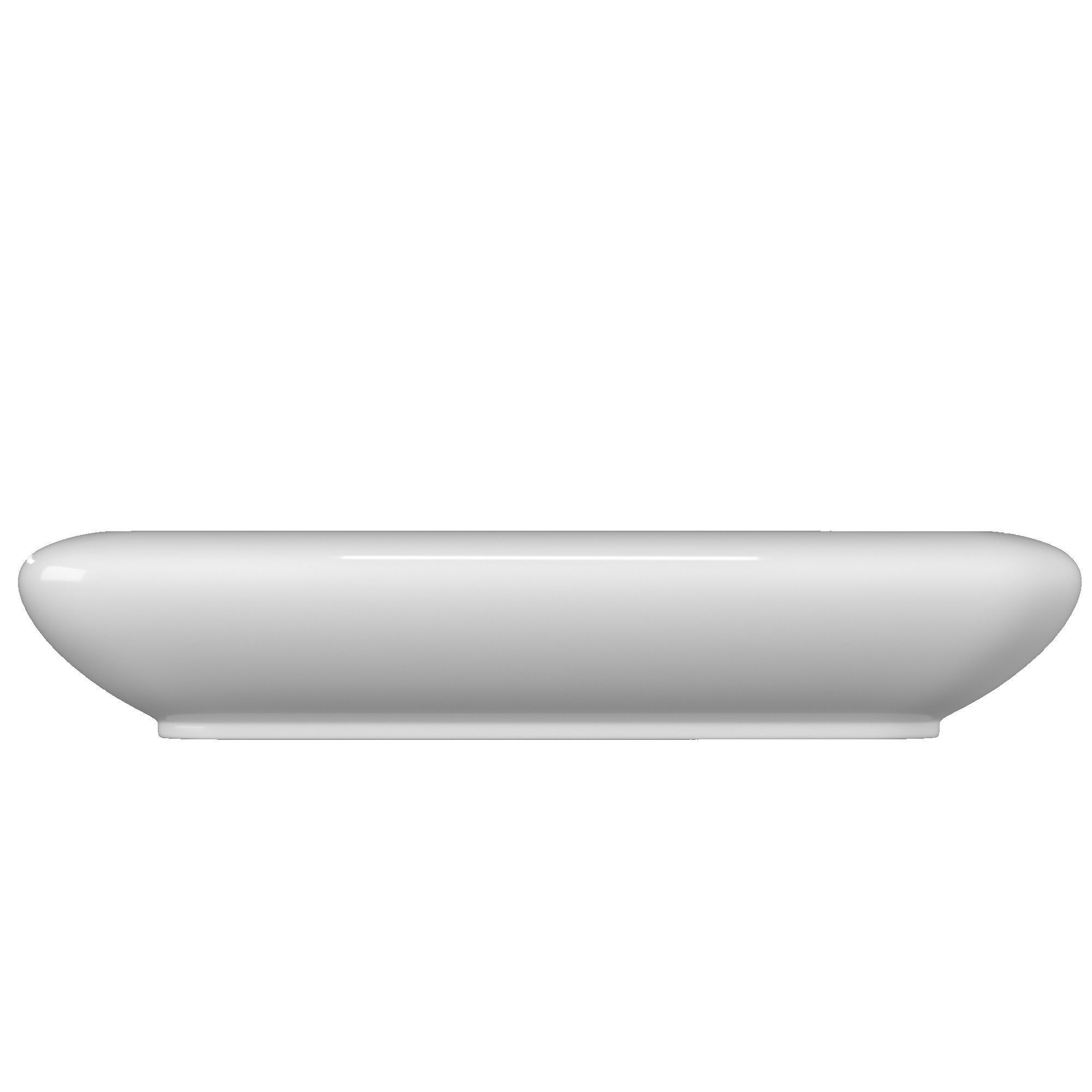 Table Top Wash Basin in Rectangle shape Modeled in 3ds max 3D model_5