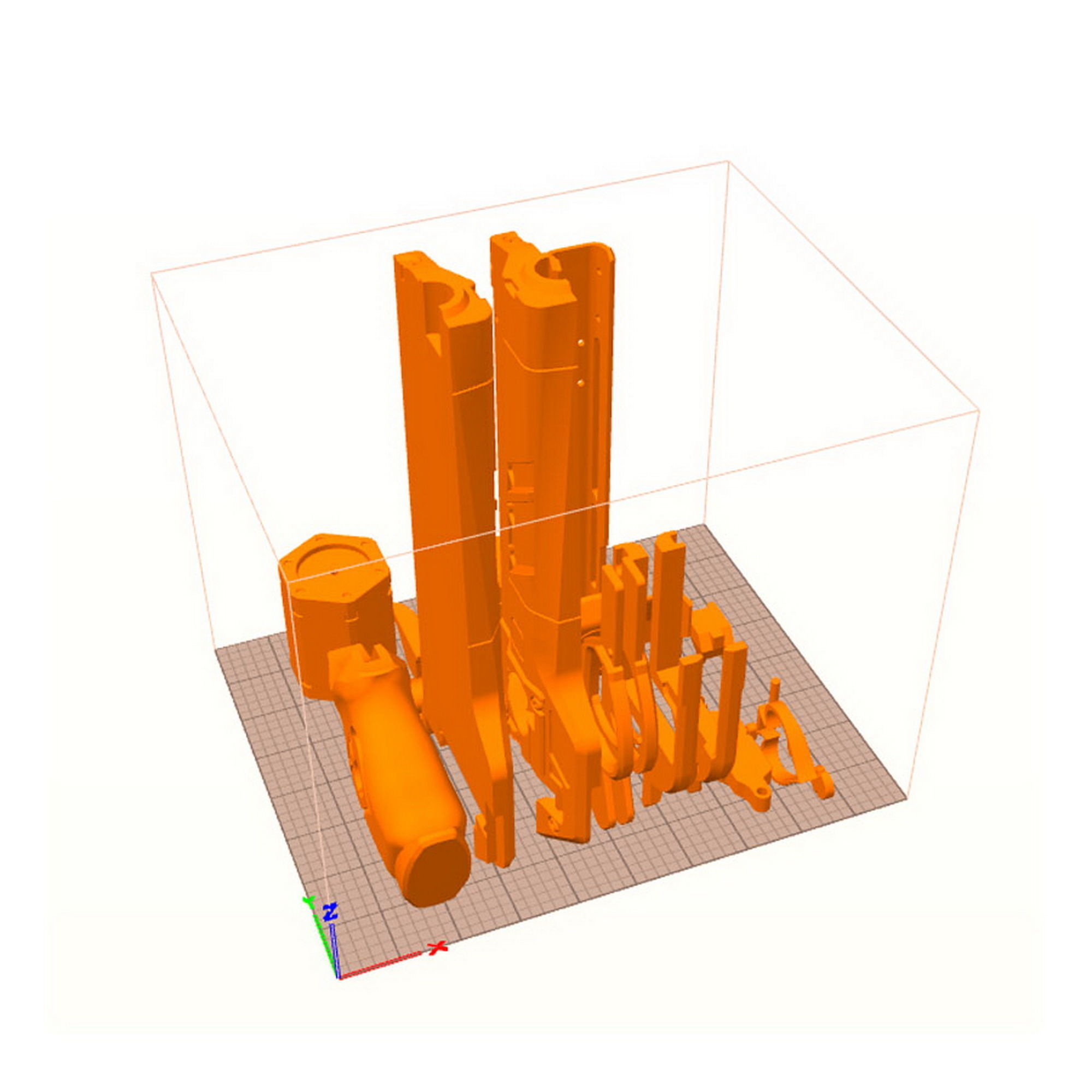Ace of Spades Exotic Hand Cannon 3D print model_2