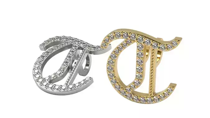 Old English T stone and solid