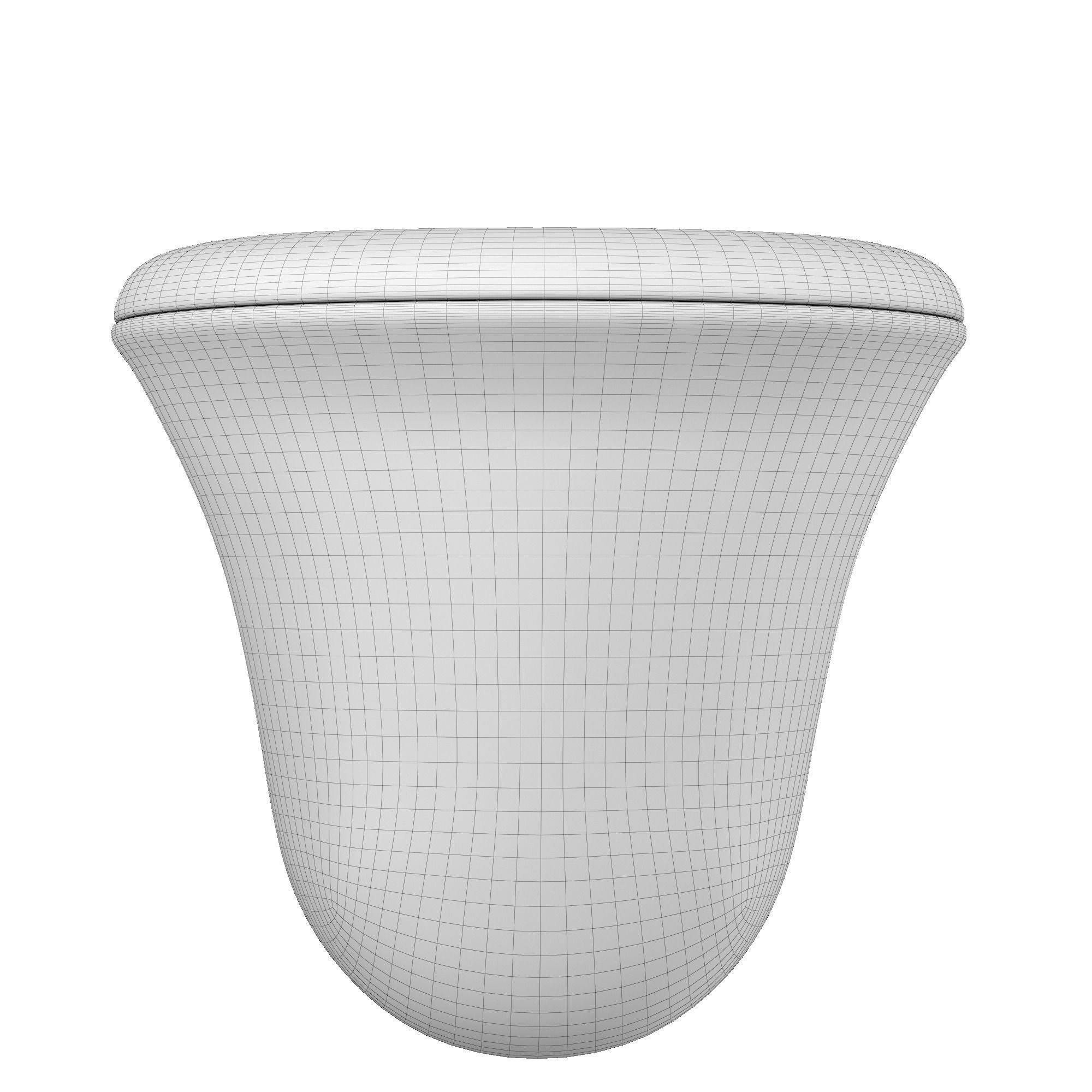 Wall Hung Water closet toilet 3D model Modeled in 3ds max 3D model_11