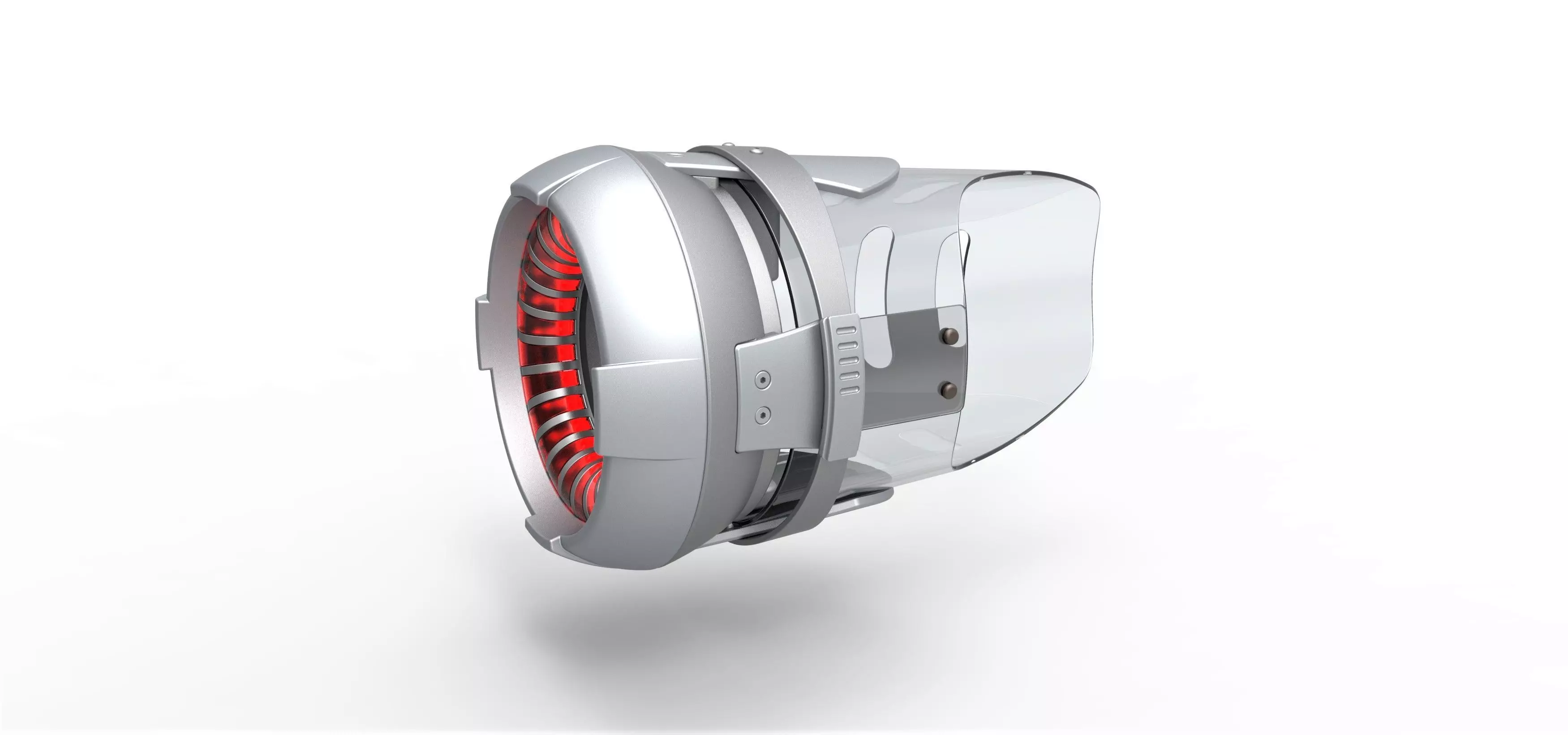 Hand cannon 3D print model
