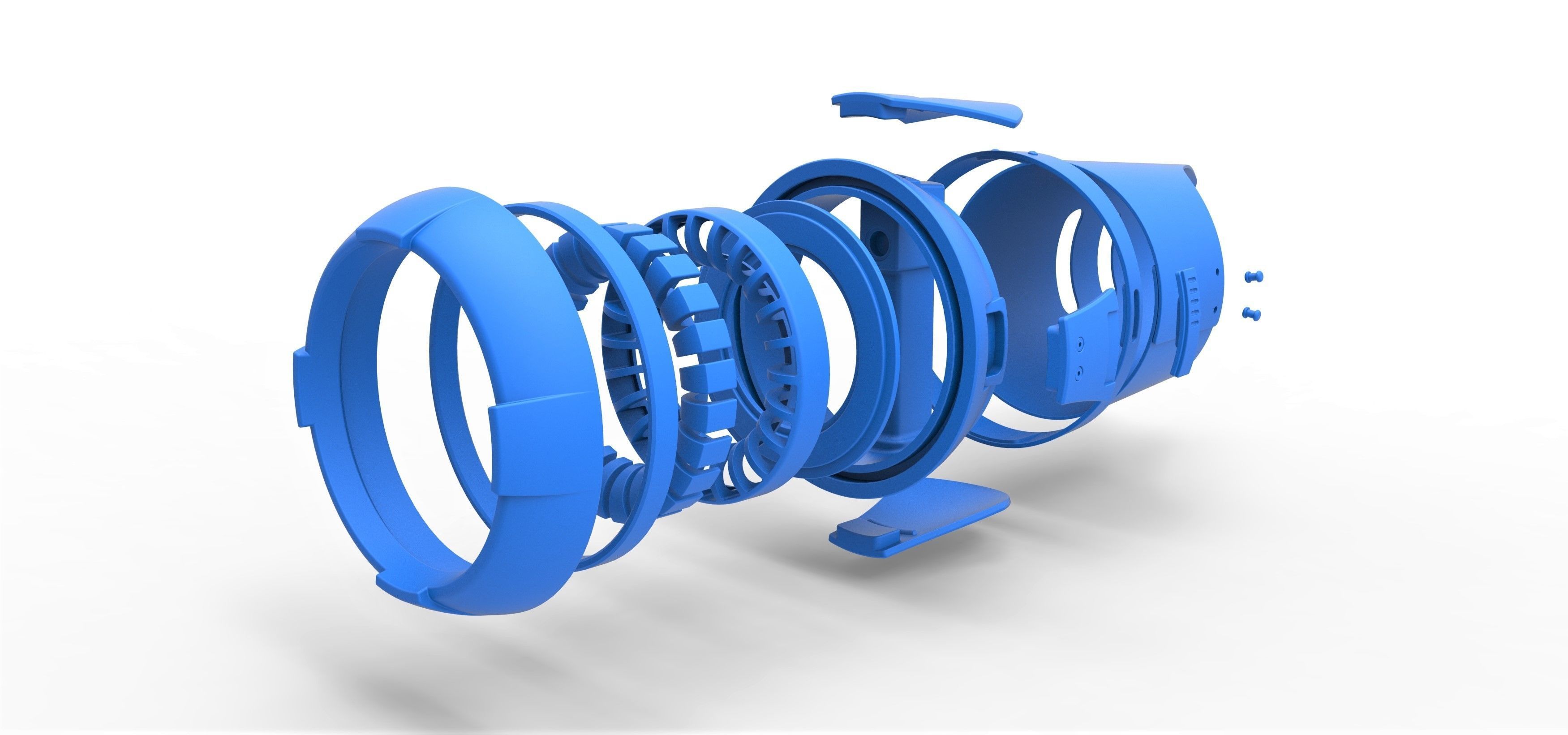 Hand cannon from Star Trek Discovery TV series 3D print model_28