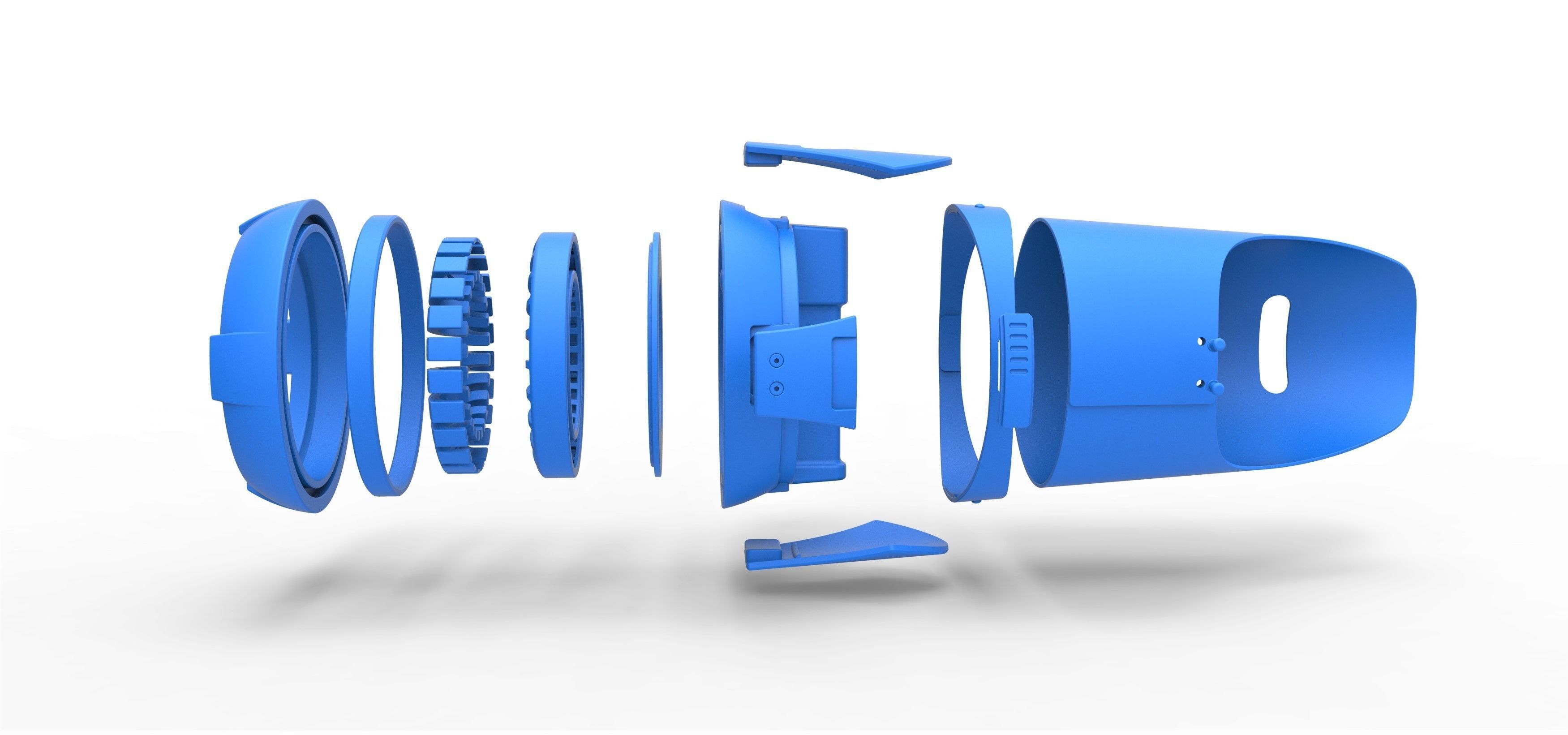 Hand cannon from Star Trek Discovery TV series 3D print model_29