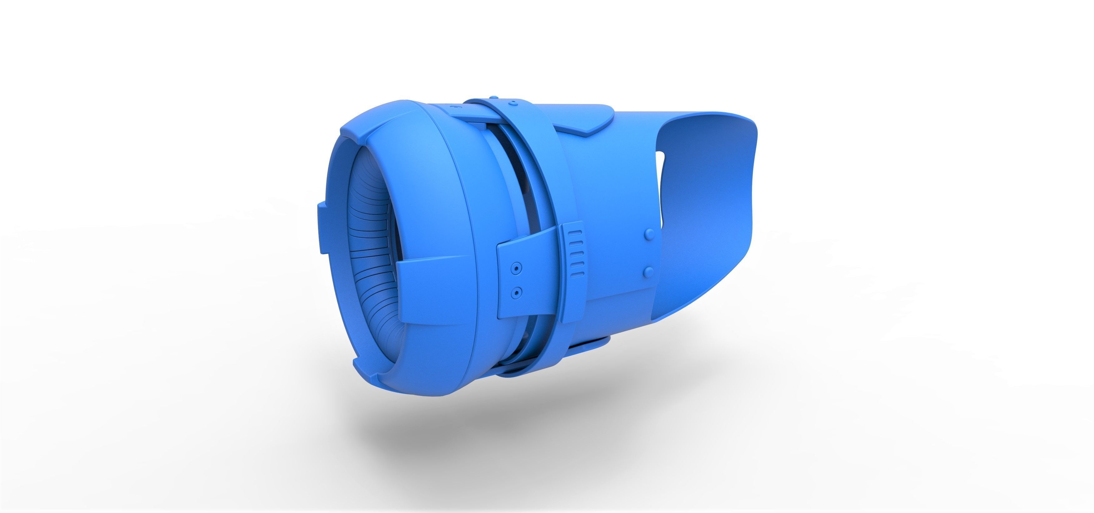 Hand cannon from Star Trek Discovery TV series 3D print model_14