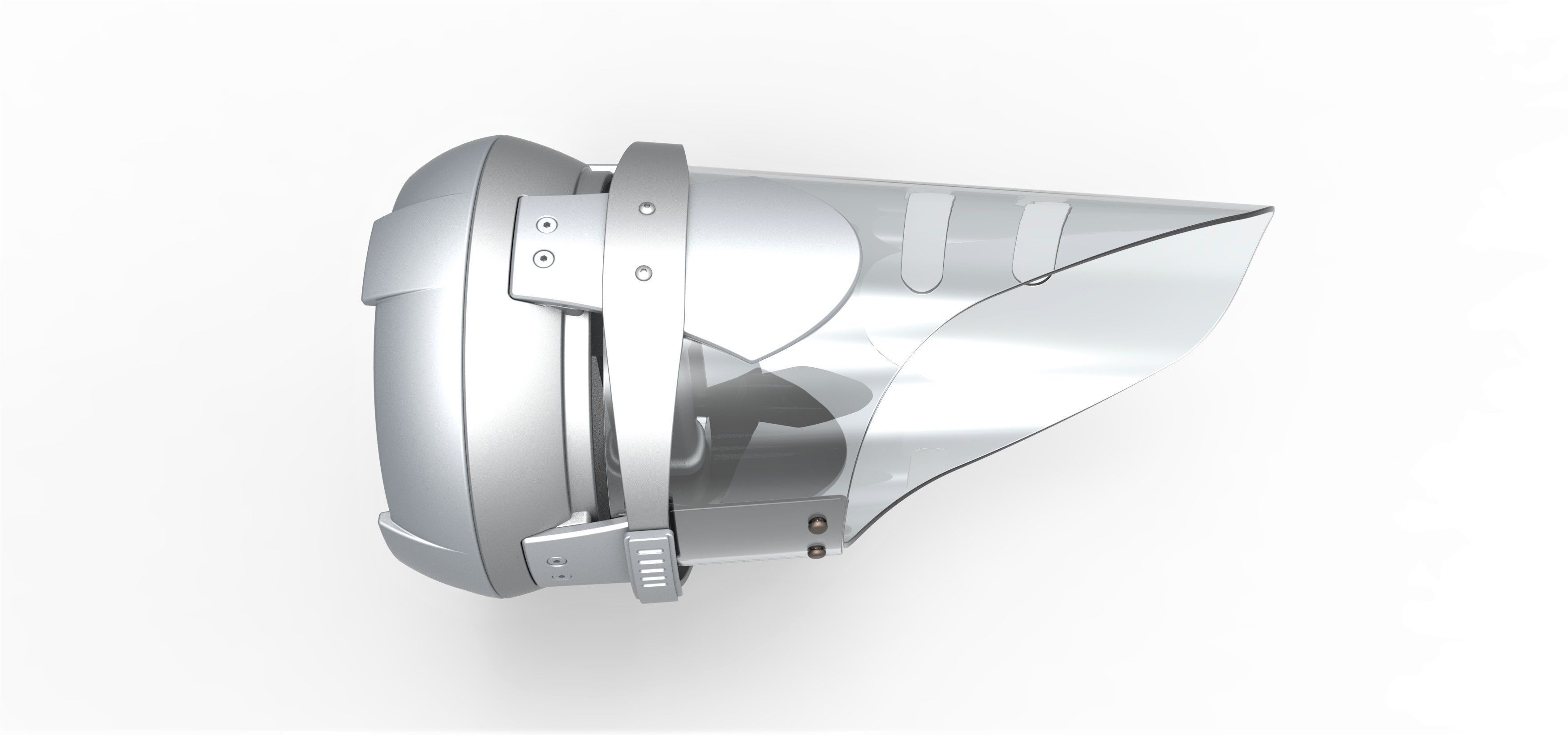 Hand cannon from Star Trek Discovery TV series 3D print model_6