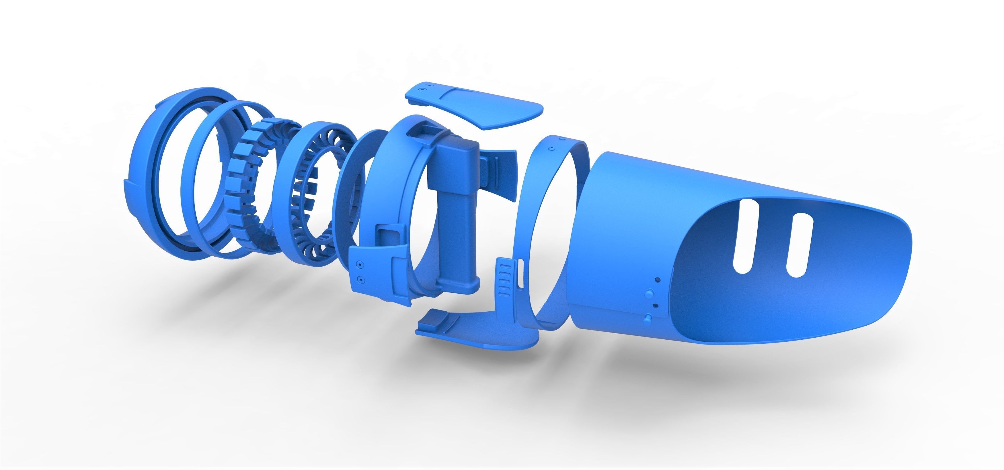Hand cannon from Star Trek Discovery TV series 3D print model_30