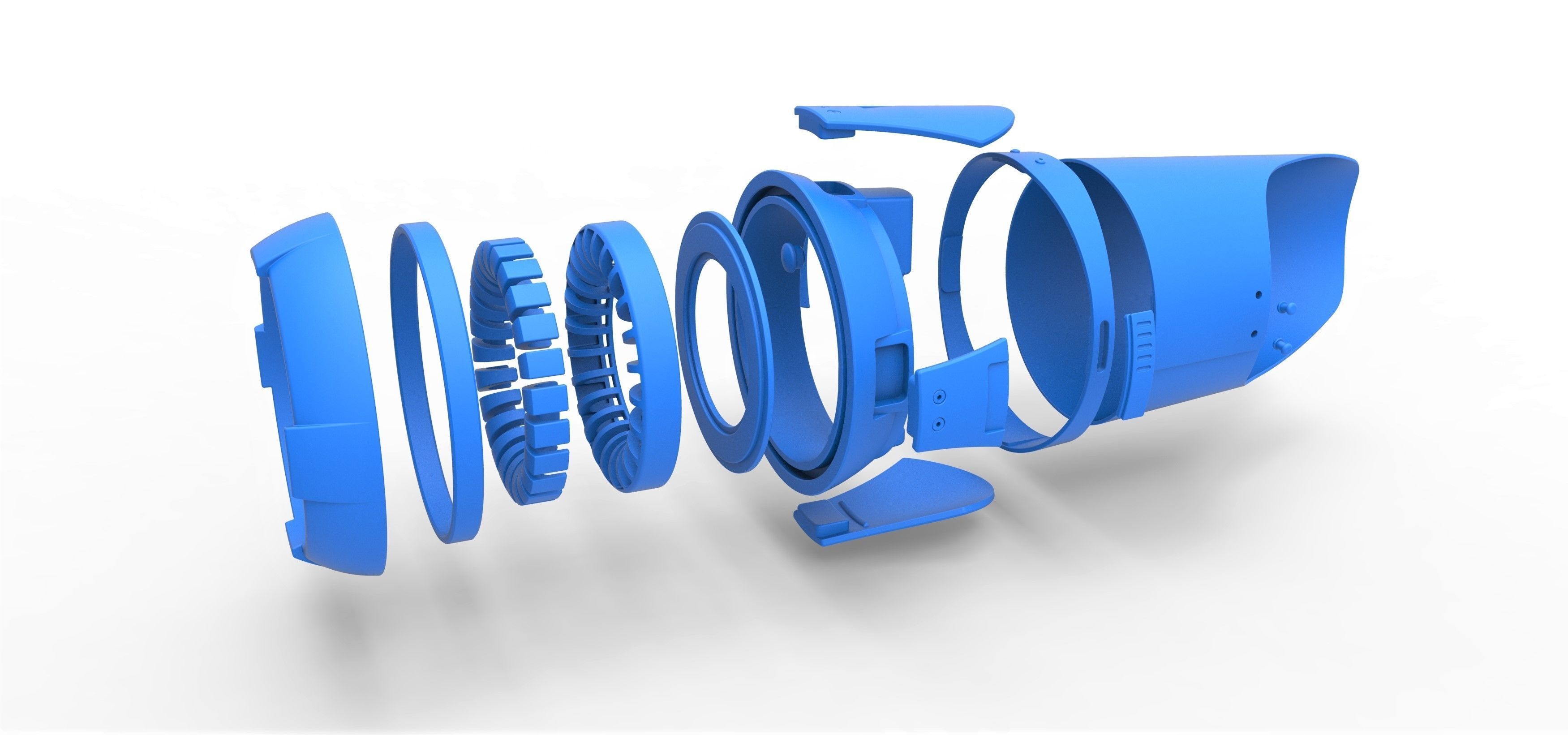 Hand cannon from Star Trek Discovery TV series 3D print model_27