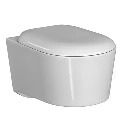 Wall Hung Water closet toilet 3D model Modeled in 3ds max 