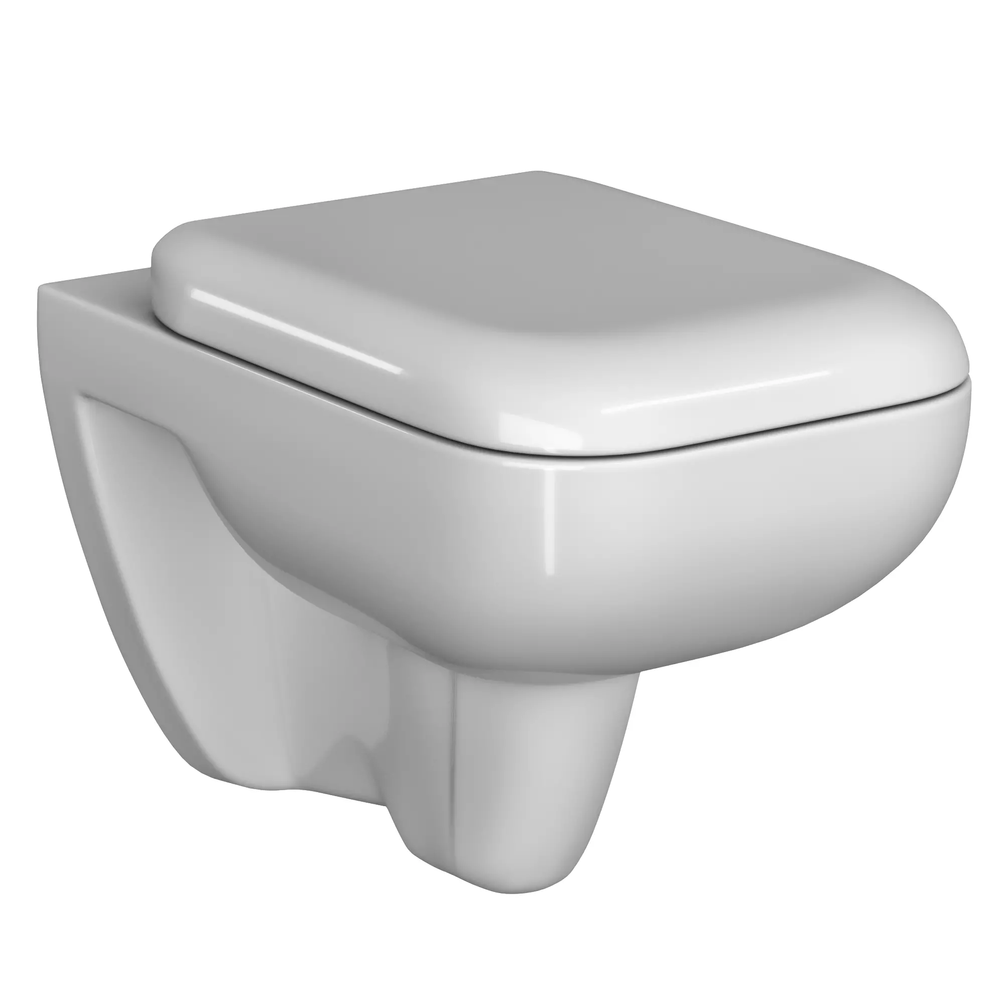 Wall Hung Water closet toilet 3D model Modeled in 3ds max 3D model_0
