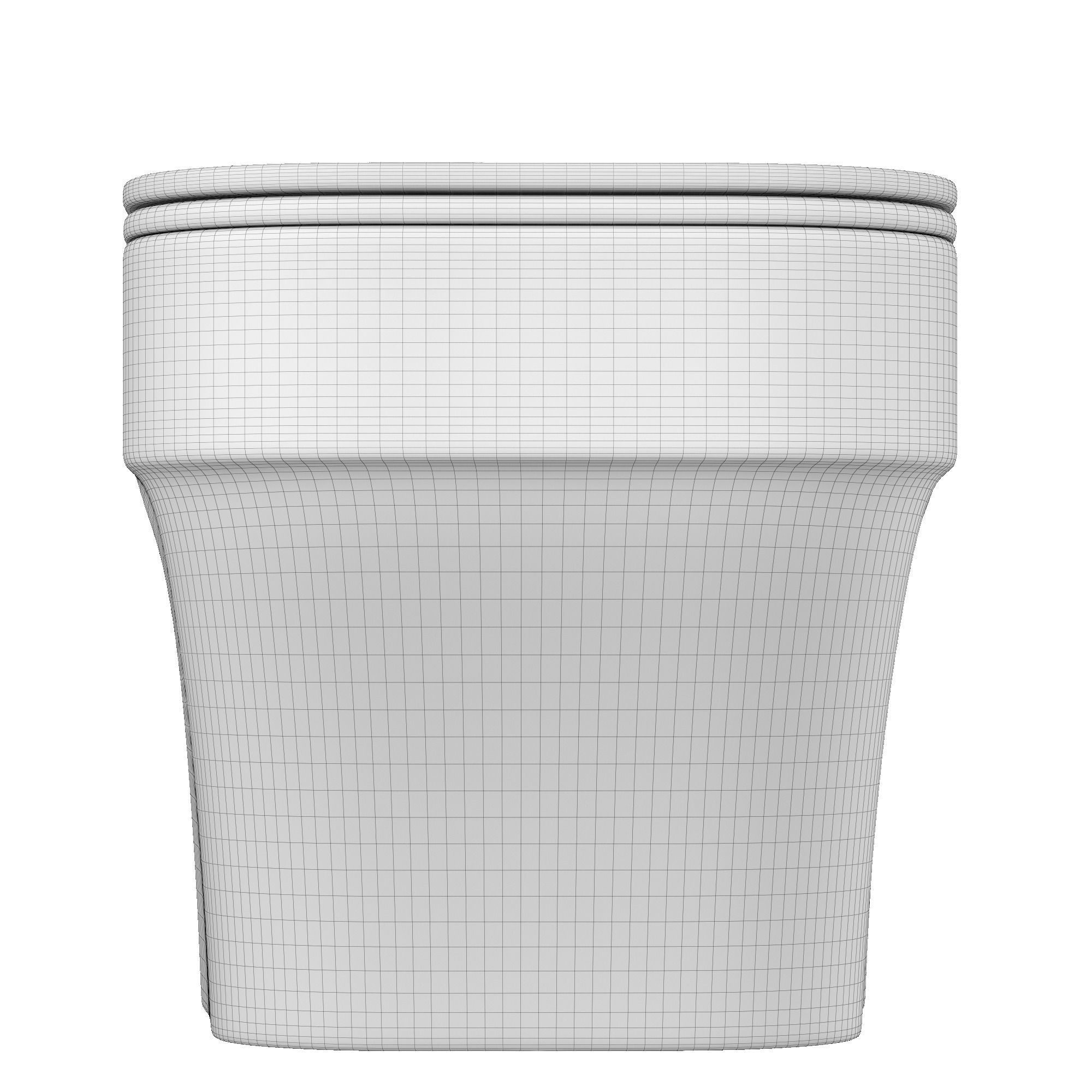 Wall Hung Water closet toilet 3D model Modeled in 3ds max 3D model_11