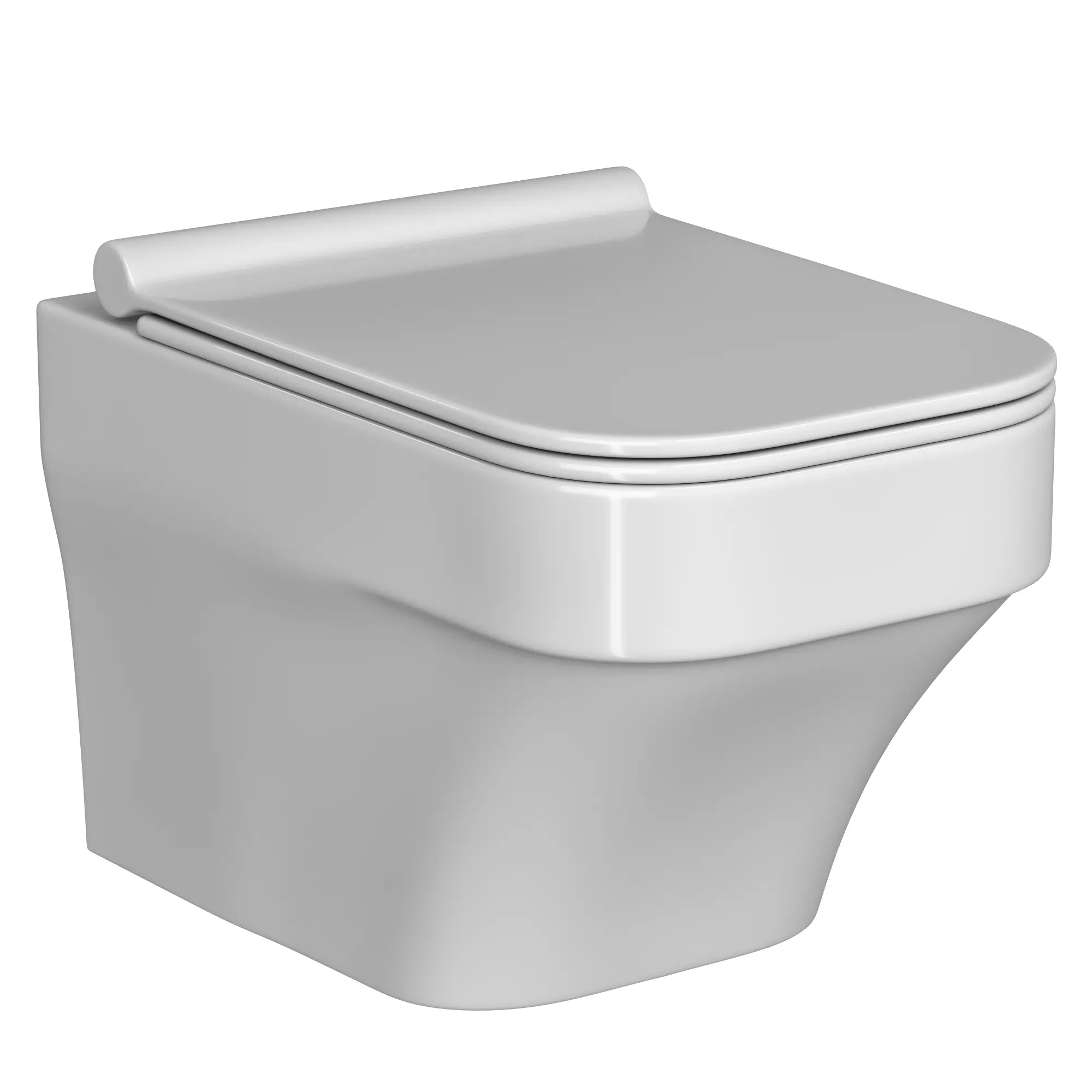 Wall Hung Water closet toilet 3D model Modeled in 3ds max 3D model_0