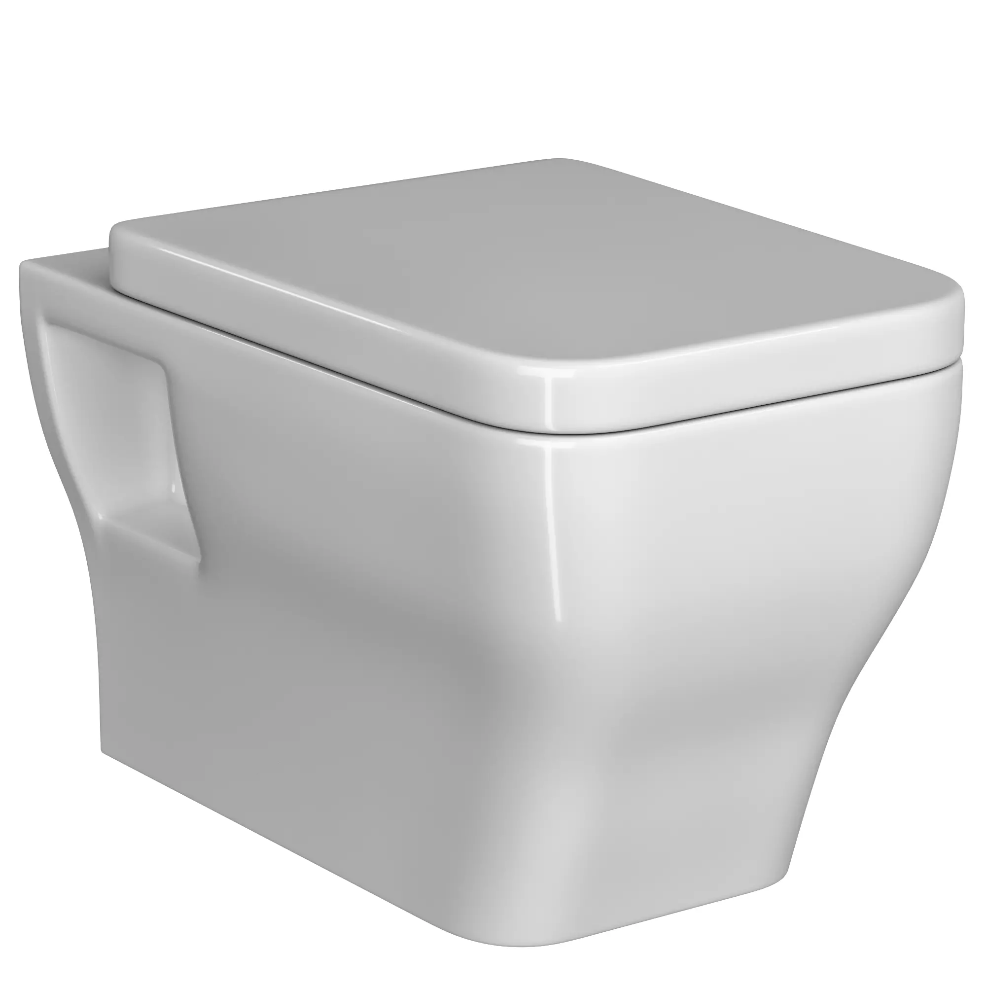 Wall Hung Water closet toilet 3D model Modeled in 3ds max  3D model_0