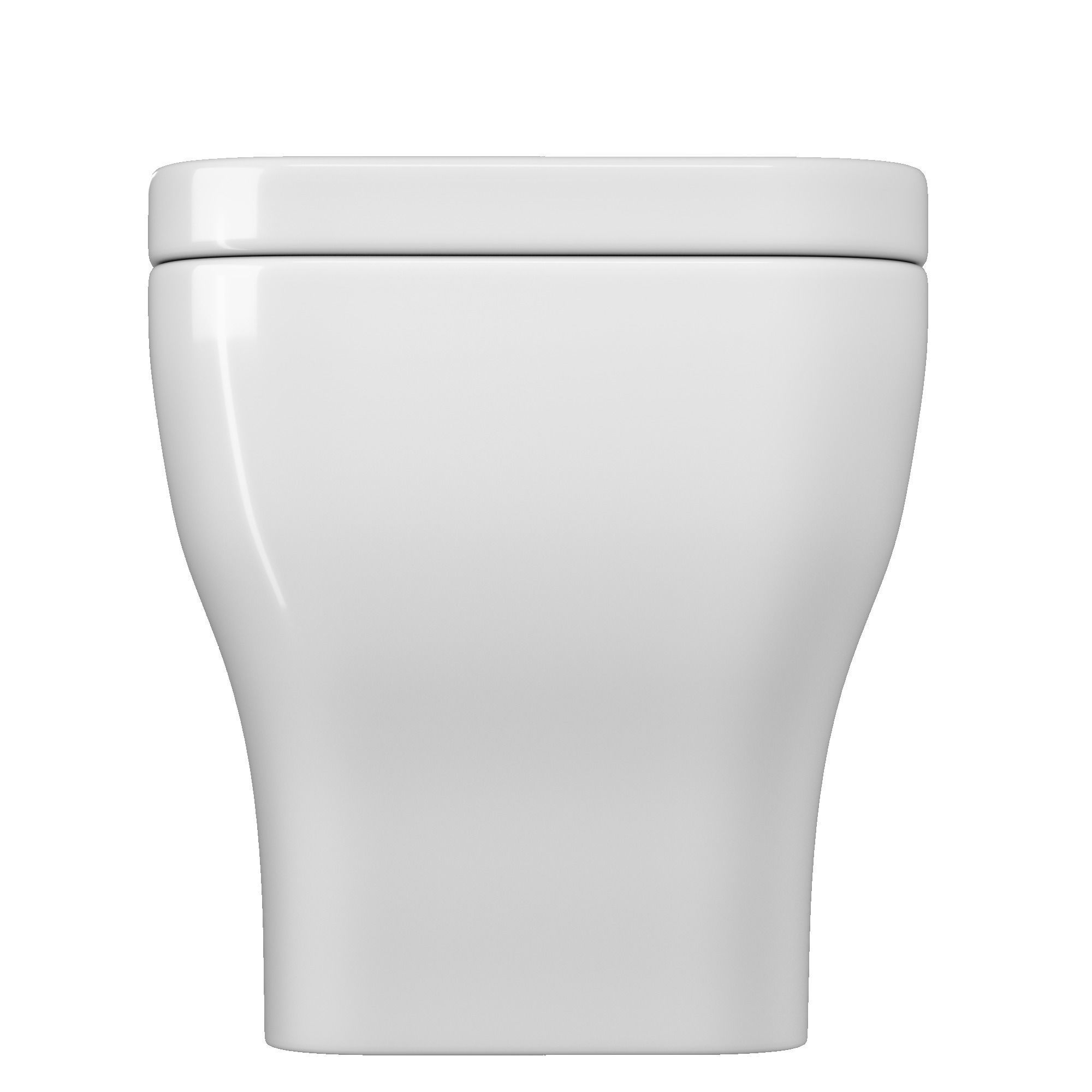 Wall Hung Water closet toilet 3D model Modeled in 3ds max  3D model_5