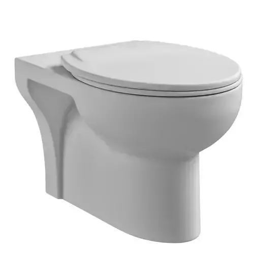 Floor Mount oval shape EWC toilet 3D model Modeled in 3ds max