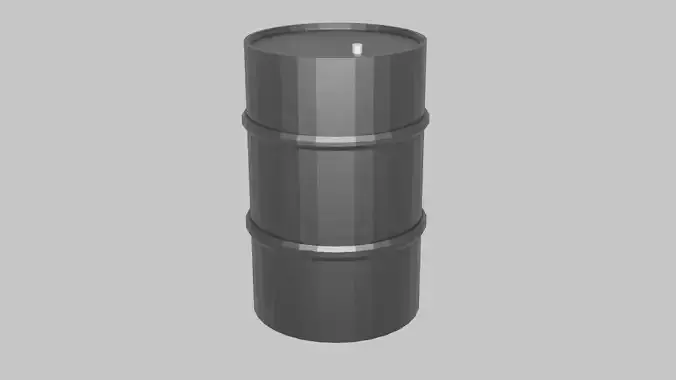 3D Barrel - Industrial metallic material