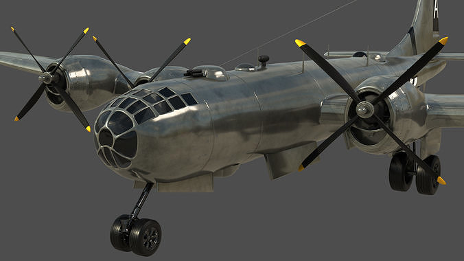 B29 aircraft 3D model  3D model