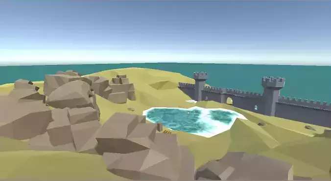 Environment of Pirate Island