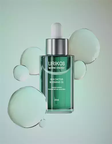 3D Bottle Mock-up 3D model