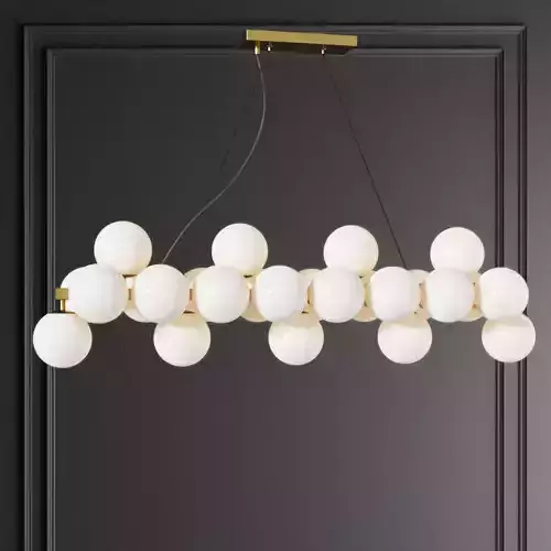 Dallas Maytoni Linear Pendant Opaque Glass