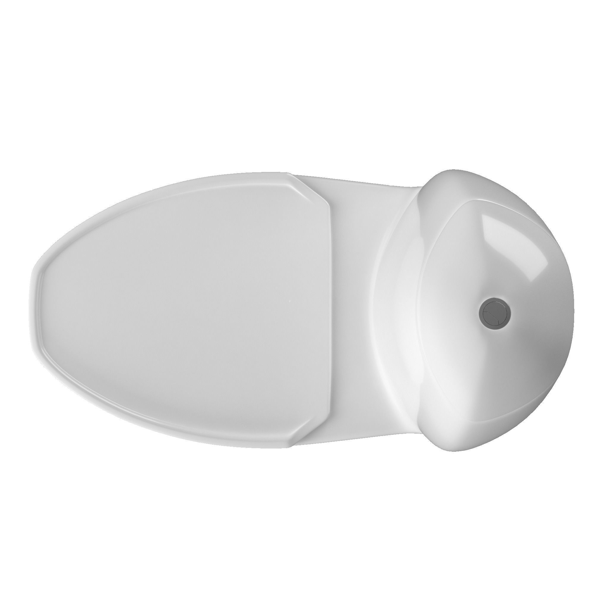 Two piece EWC toilet 3D model Modeled in 3ds max 3D model_2