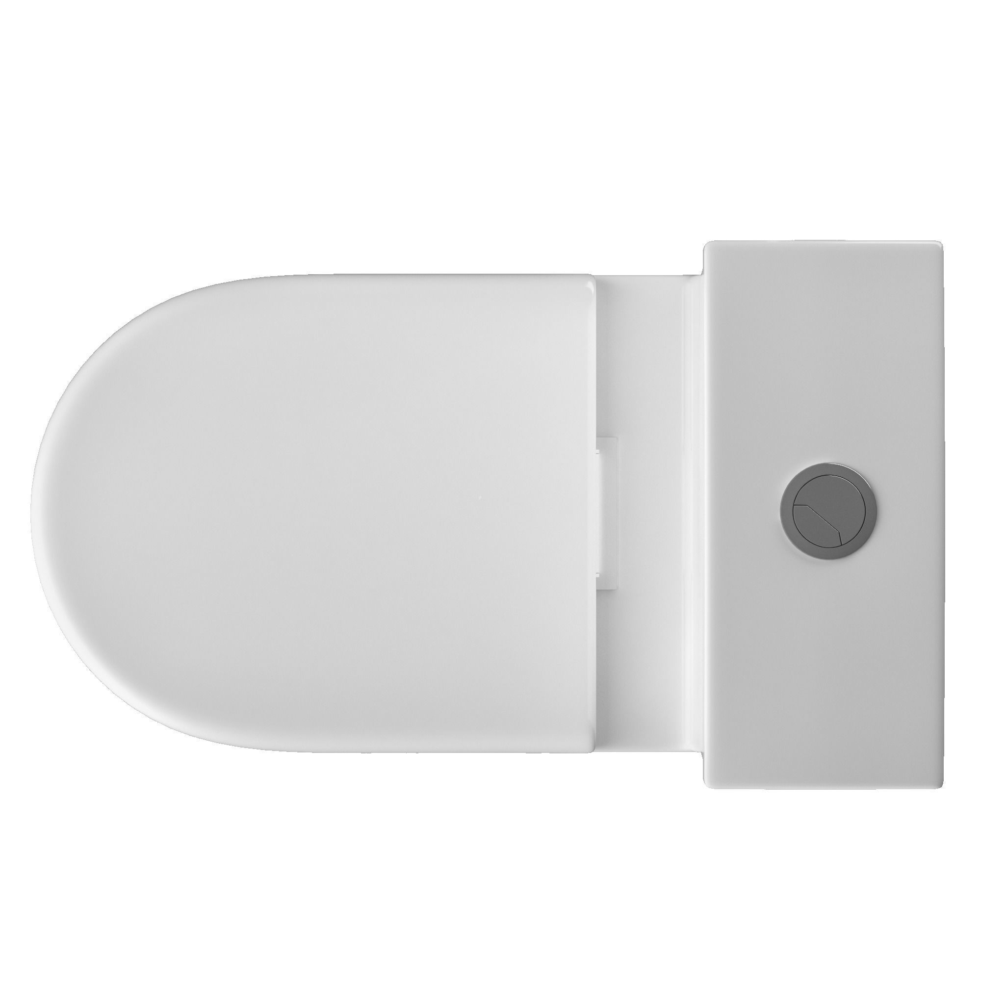 Two piece EWC toilet 3D model Modeled in 3ds max 3D model_2