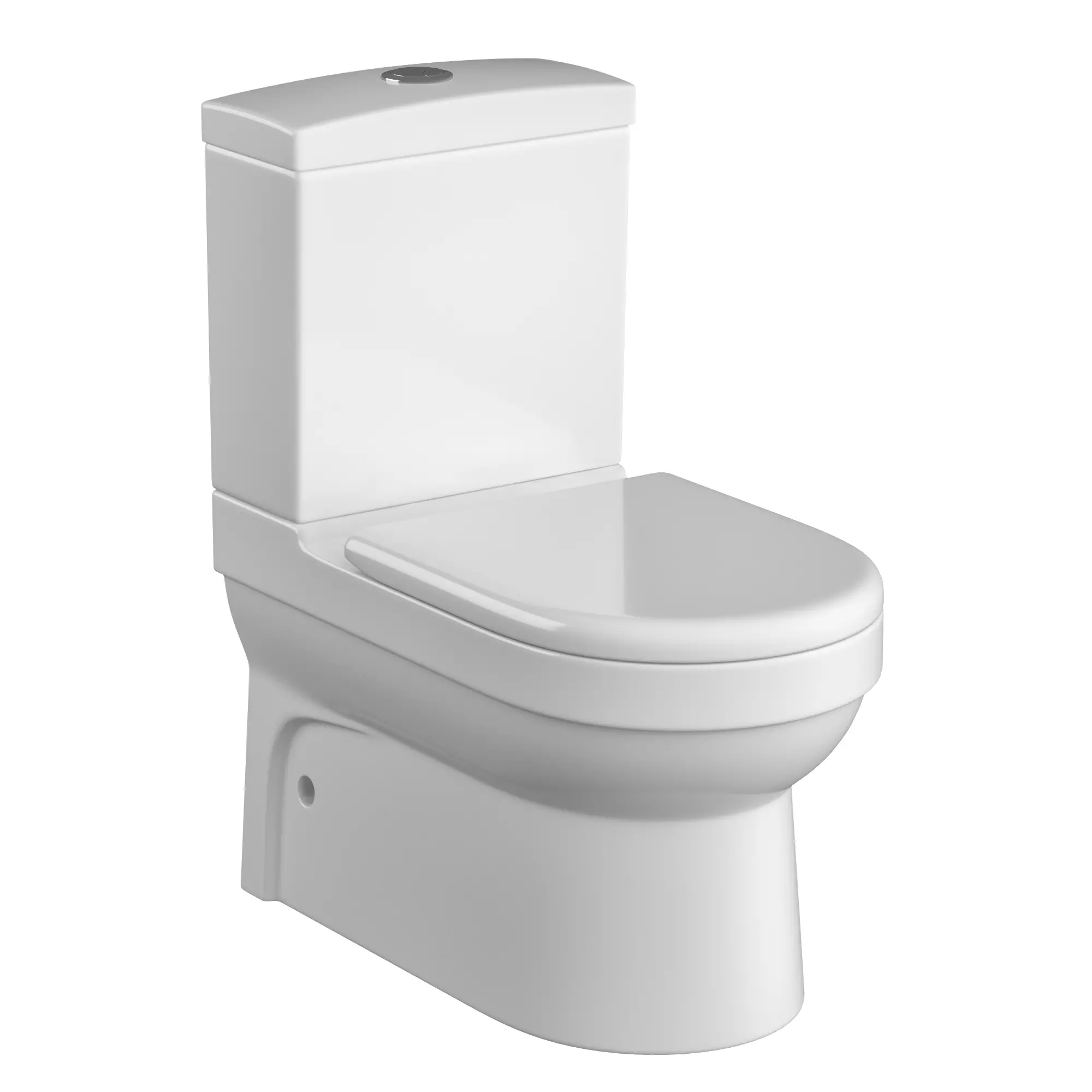 Two piece EWC toilet 3D model Modeled in 3ds max 3D model_0