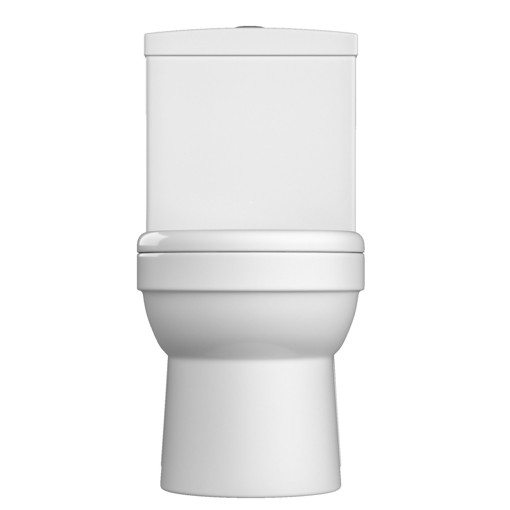 Two piece EWC toilet 3D model Modeled in 3ds max 3D model_5