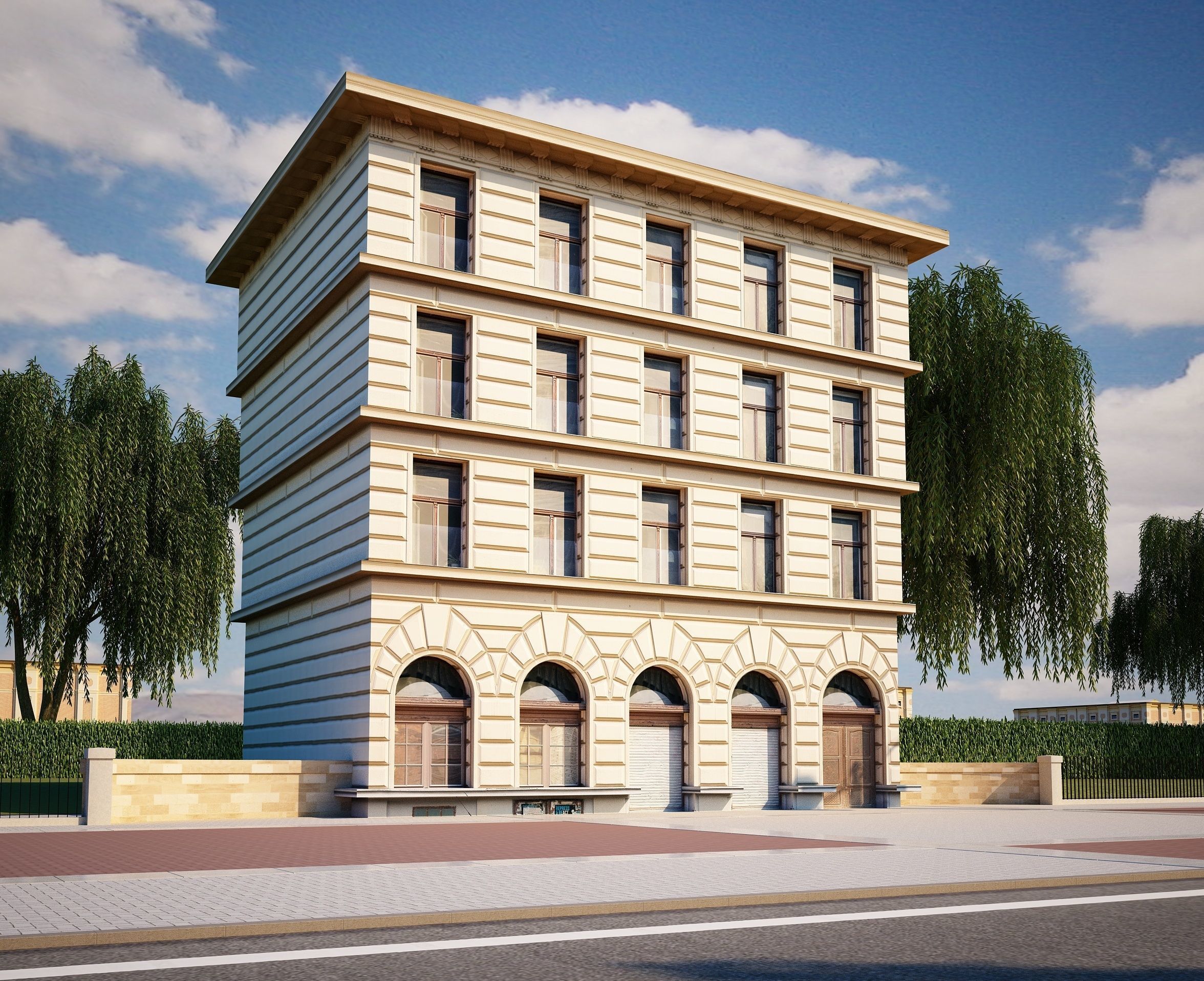 Apartment House BUNDLE PACK 20in1 Low-poly 3D model_34