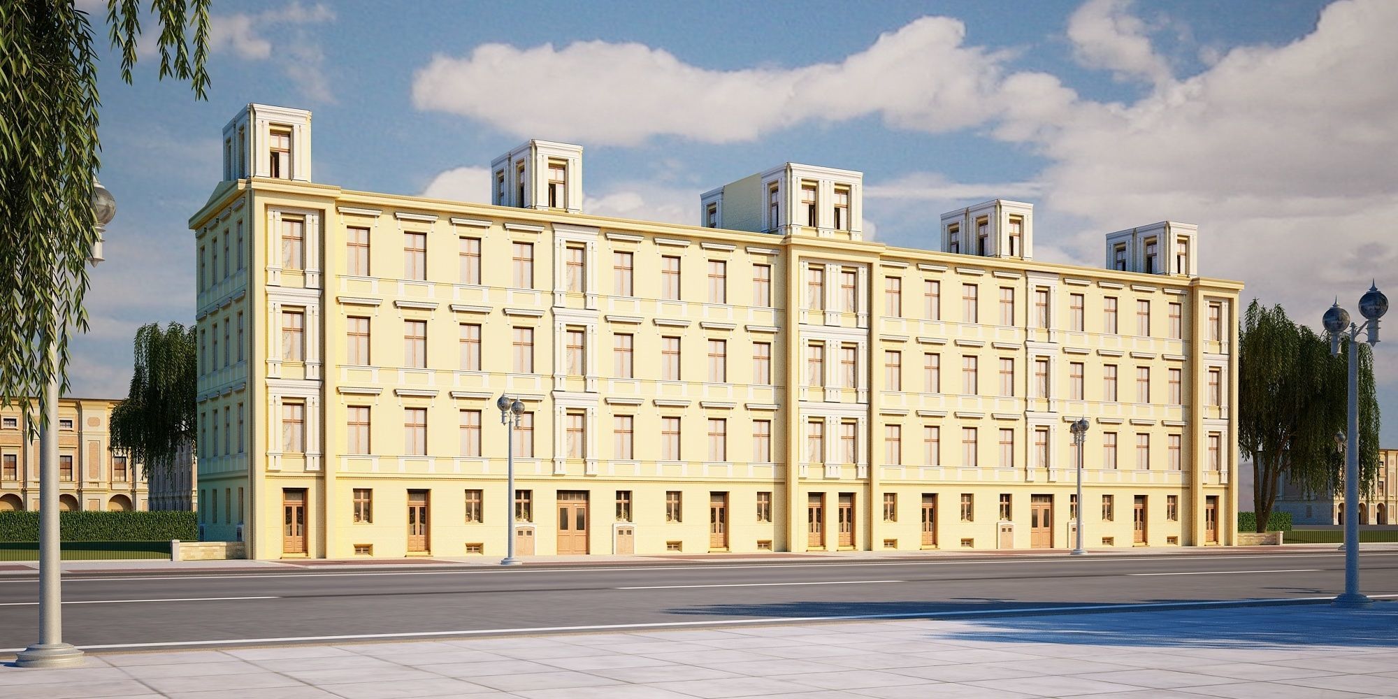 Apartment House BUNDLE PACK 20in1 Low-poly 3D model_25