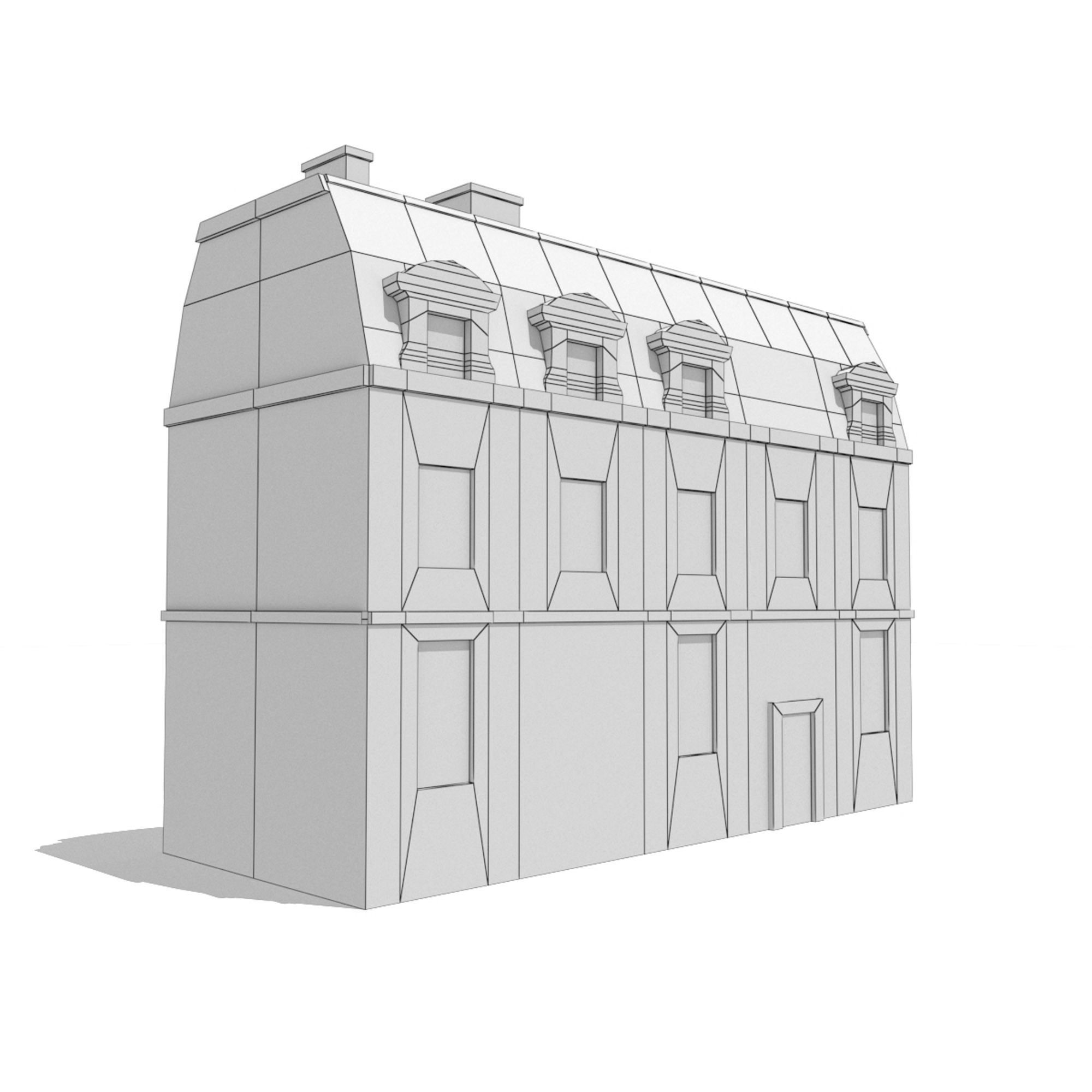 Apartment House BUNDLE PACK 20in1 Low-poly 3D model_53