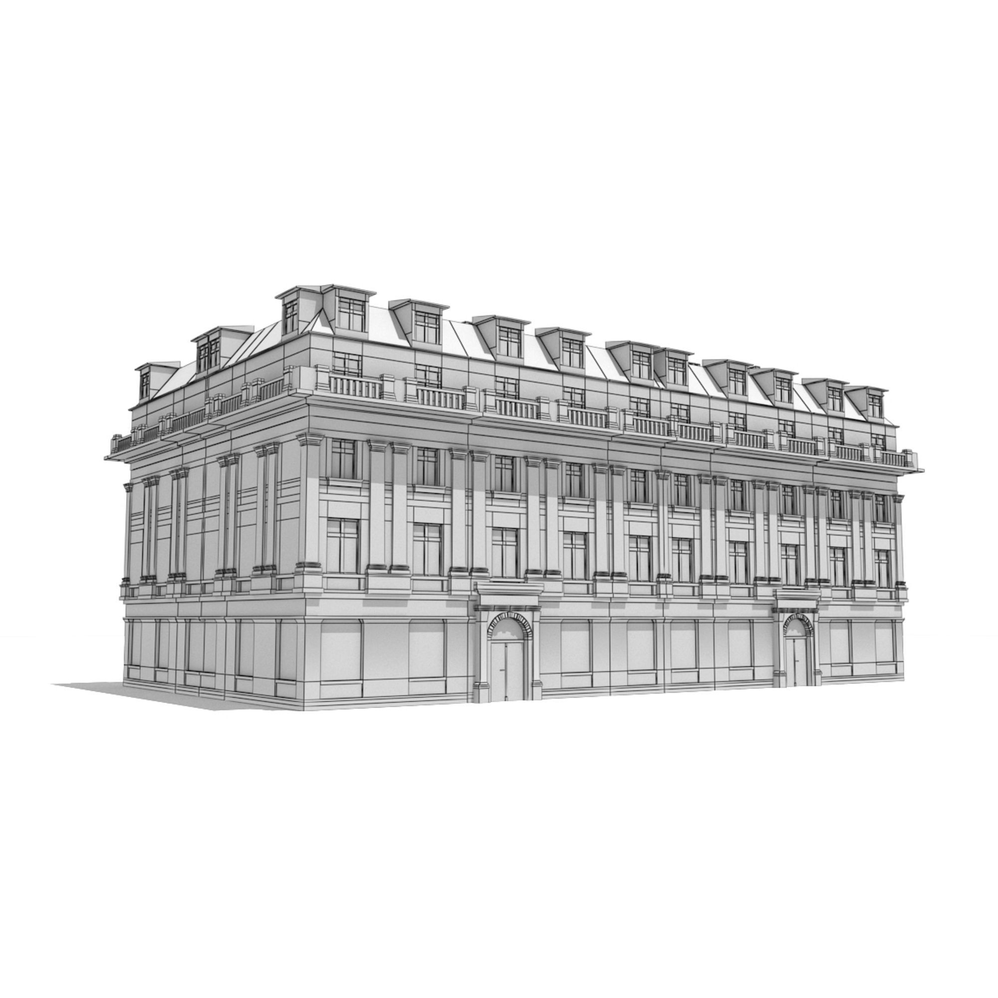 Apartment House BUNDLE PACK 20in1 Low-poly 3D model_50