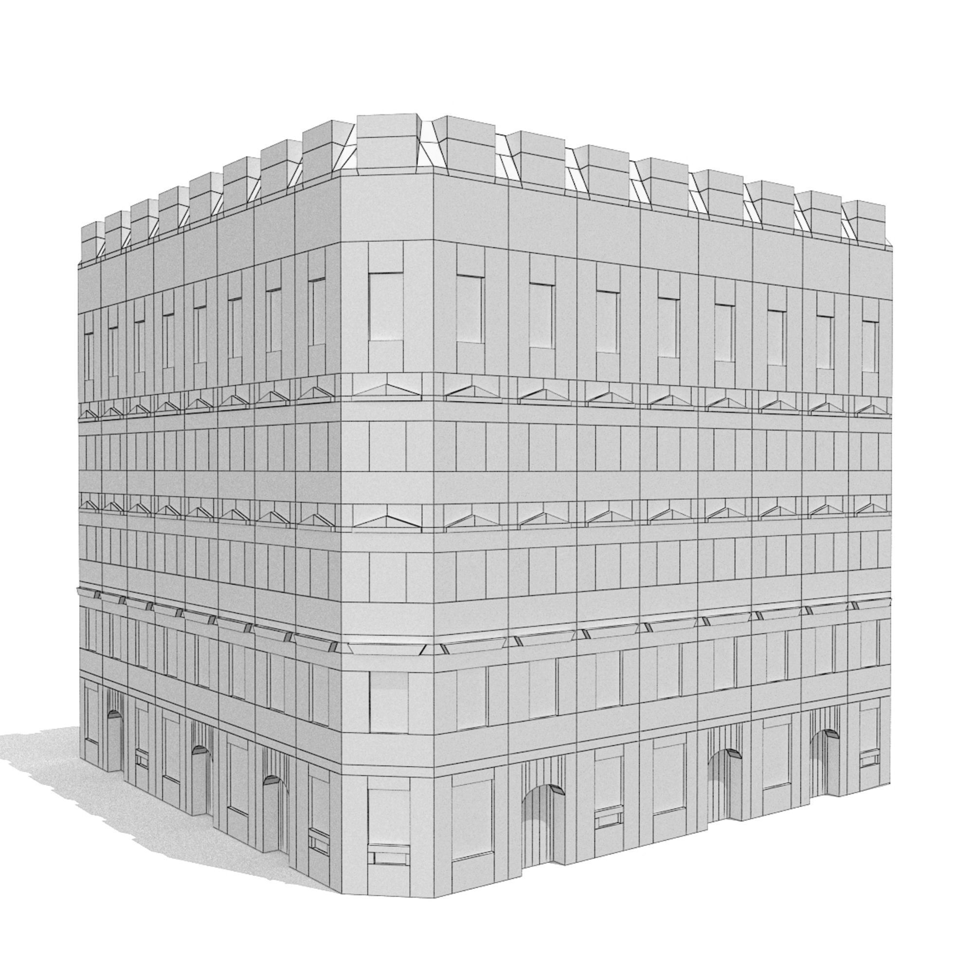 Apartment House BUNDLE PACK 20in1 Low-poly 3D model_64