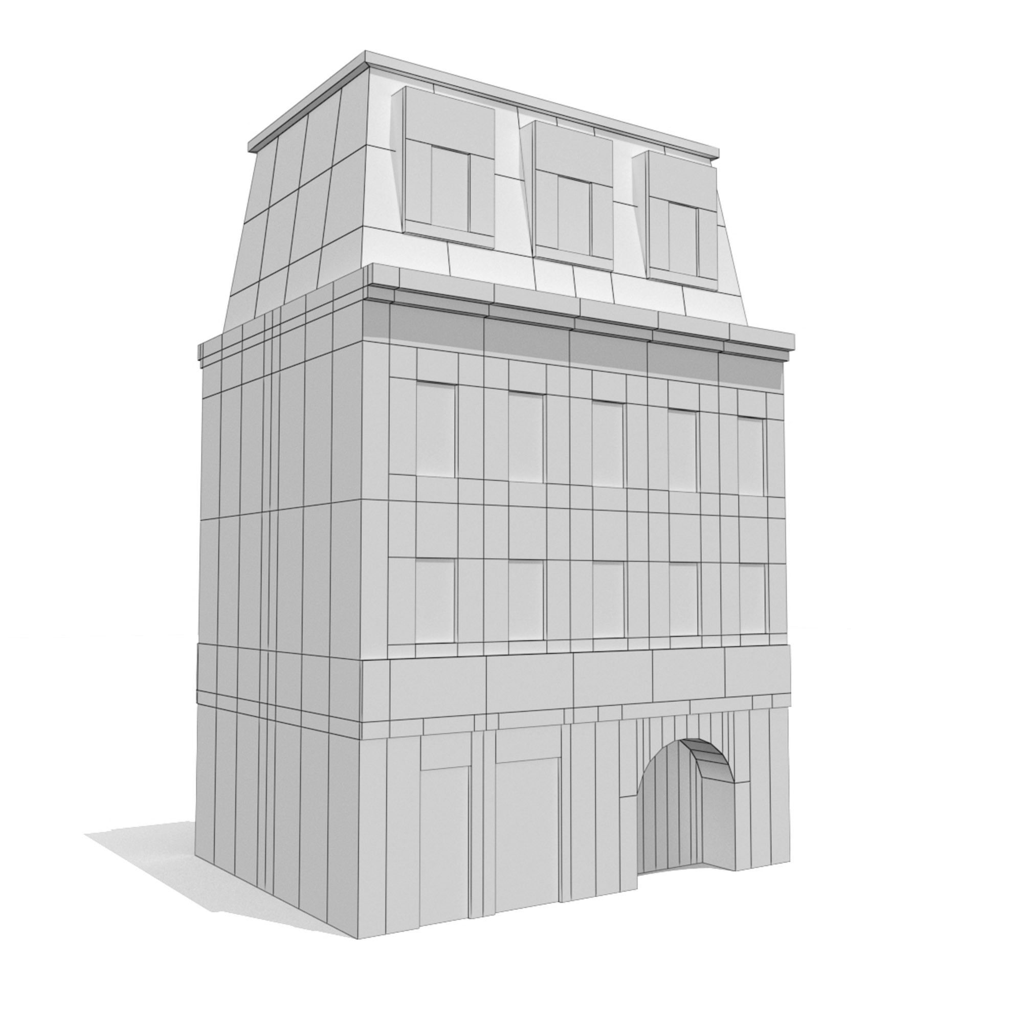 Apartment House BUNDLE PACK 20in1 Low-poly 3D model_46