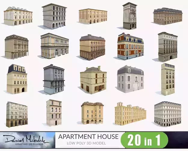 Apartment House BUNDLE PACK 20in1