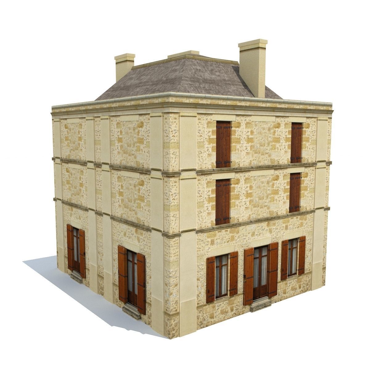 Apartment House BUNDLE PACK 20in1 Low-poly 3D model_13