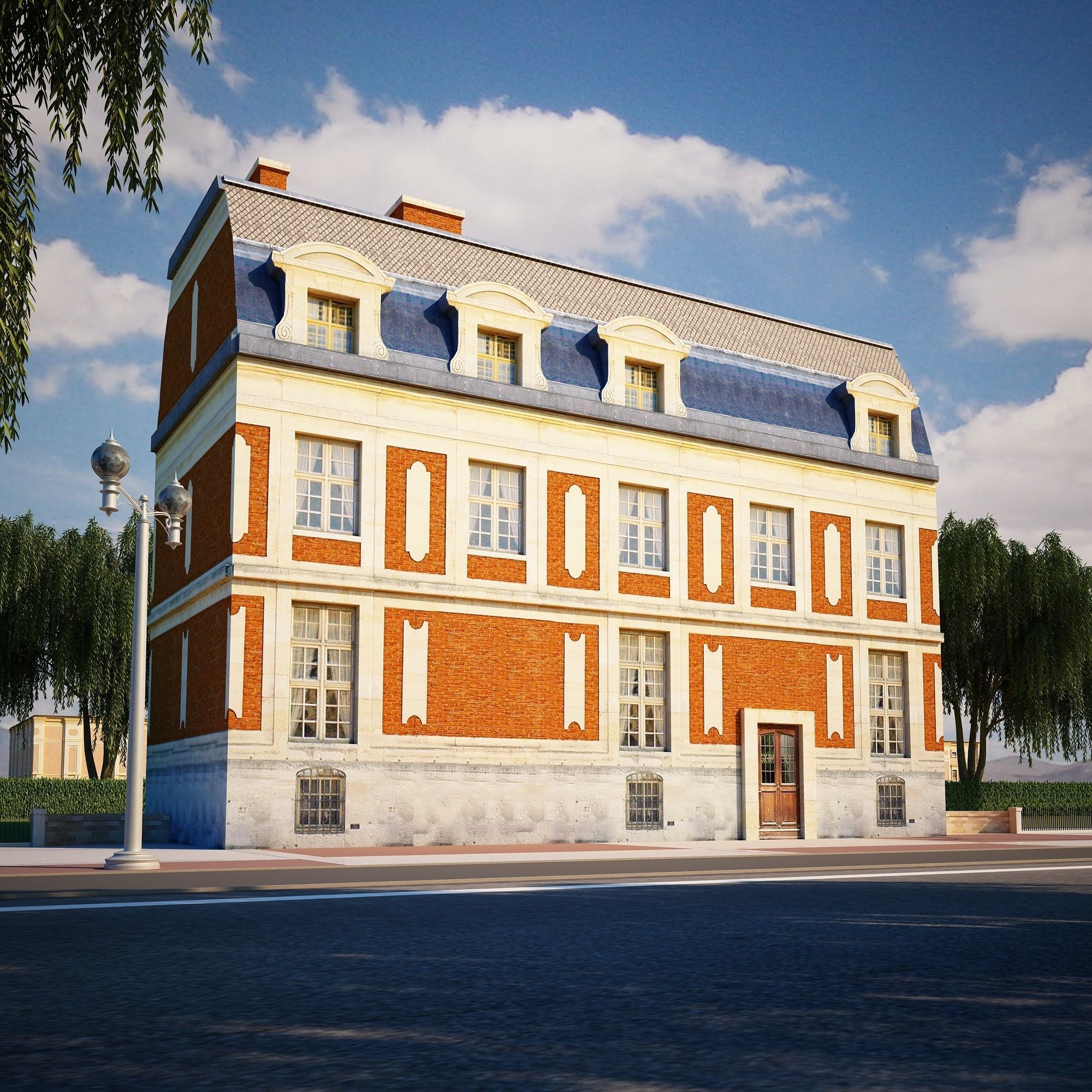 Apartment House BUNDLE PACK 20in1 Low-poly 3D model_36