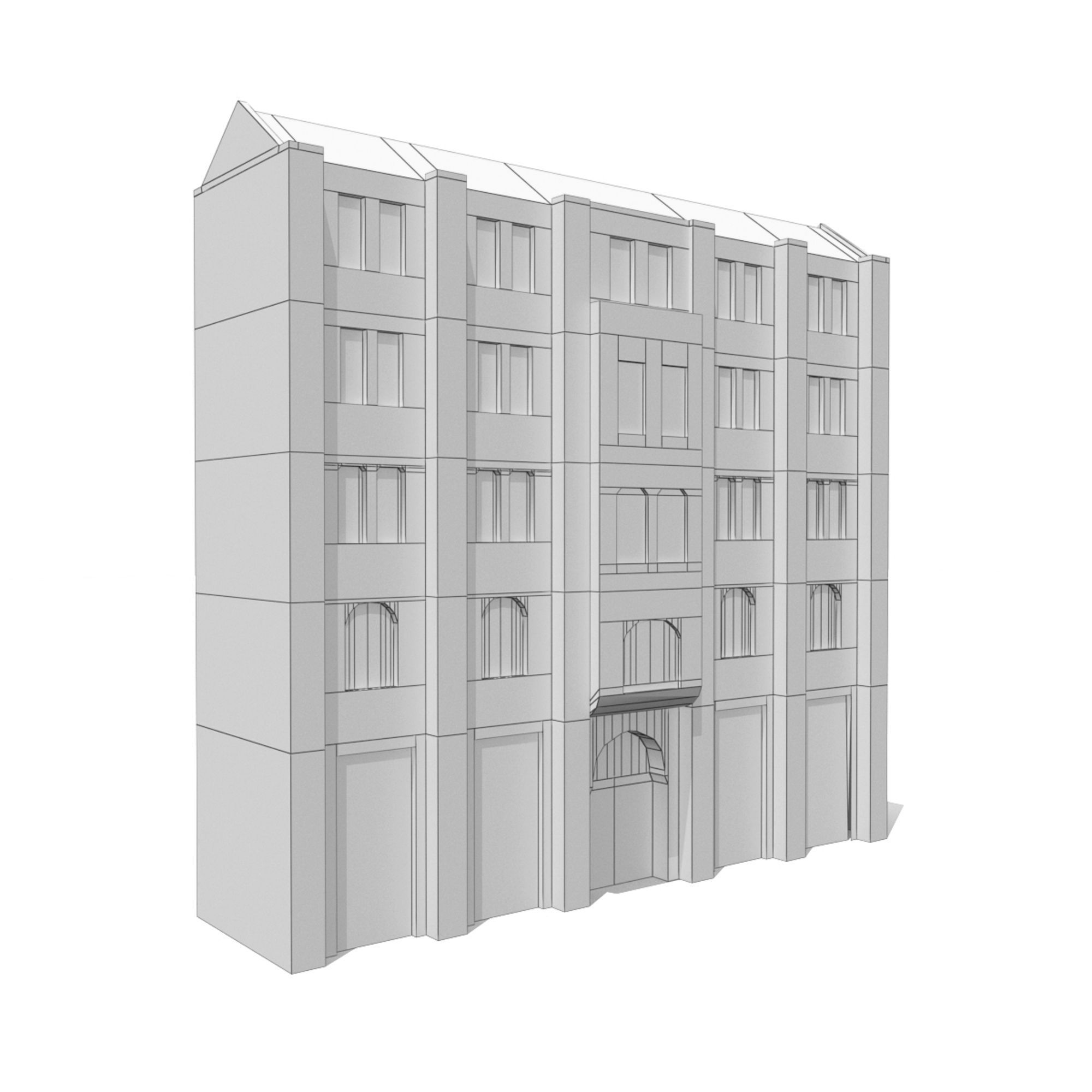 Apartment House BUNDLE PACK 20in1 Low-poly 3D model_63