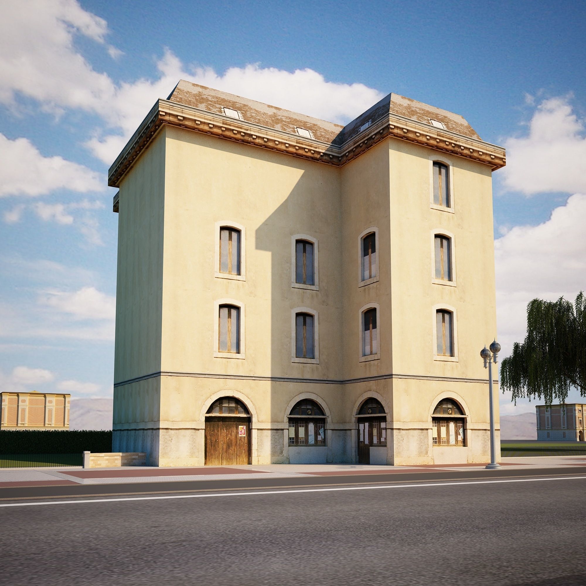 Apartment House BUNDLE PACK 20in1 Low-poly 3D model_24