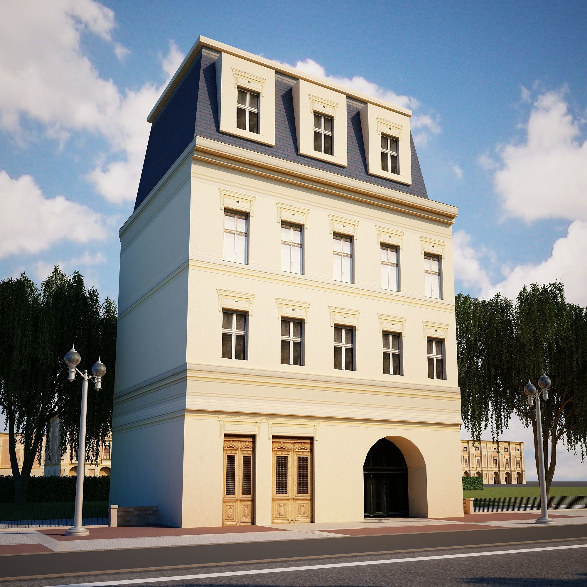 Apartment House BUNDLE PACK 20in1 Low-poly 3D model_32