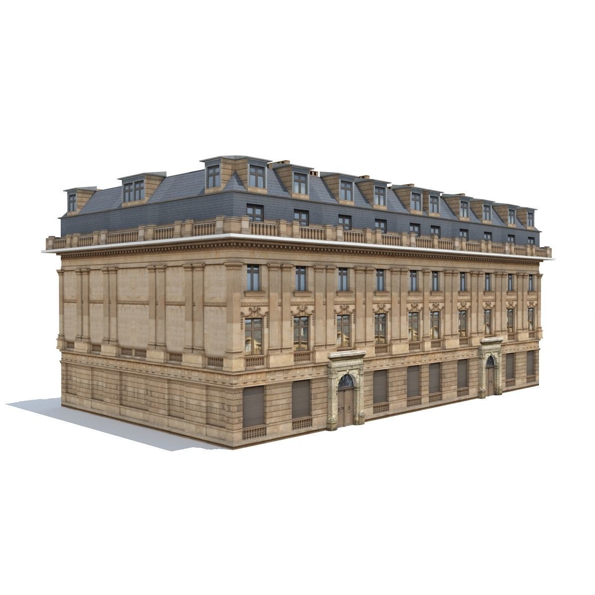 Apartment House BUNDLE PACK 20in1 Low-poly 3D model_10