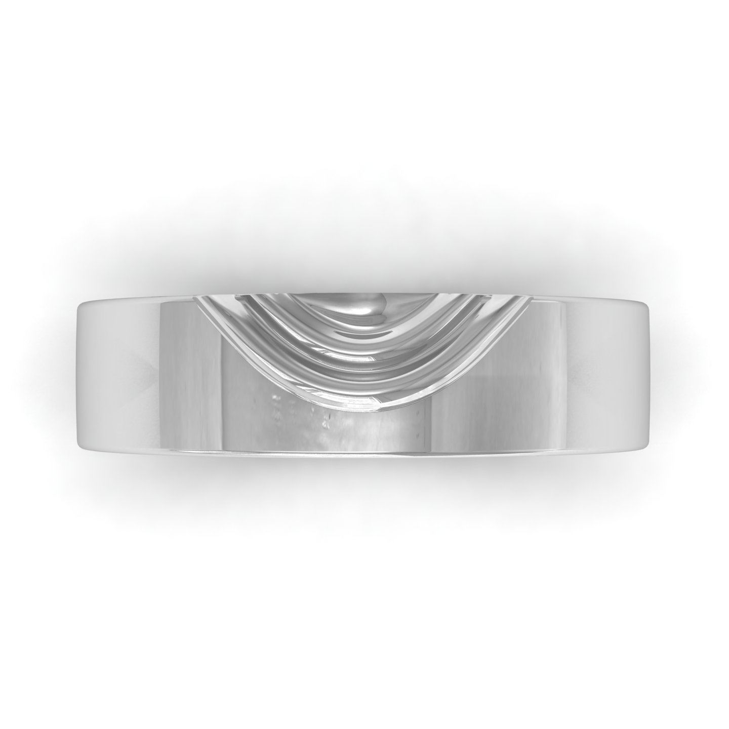 Women band ring 3dm render detail 3D print model_10