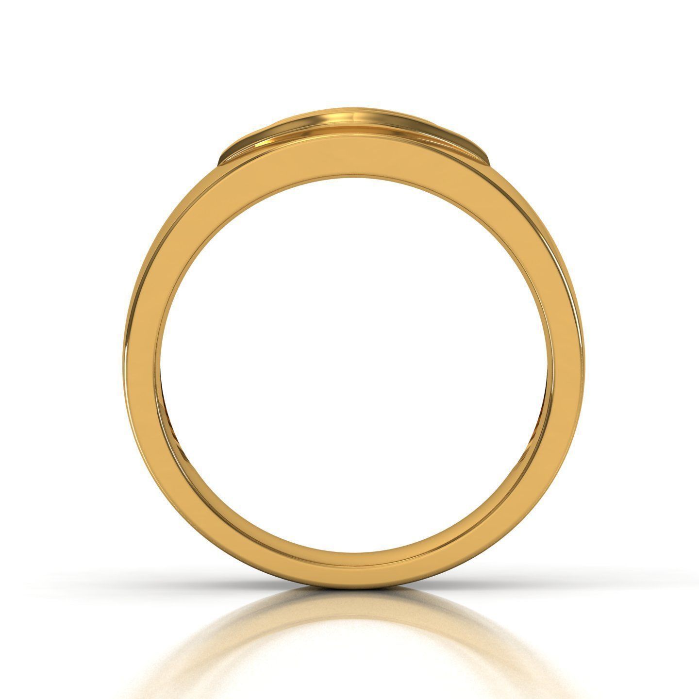 Women band ring 3dm render detail 3D print model_5