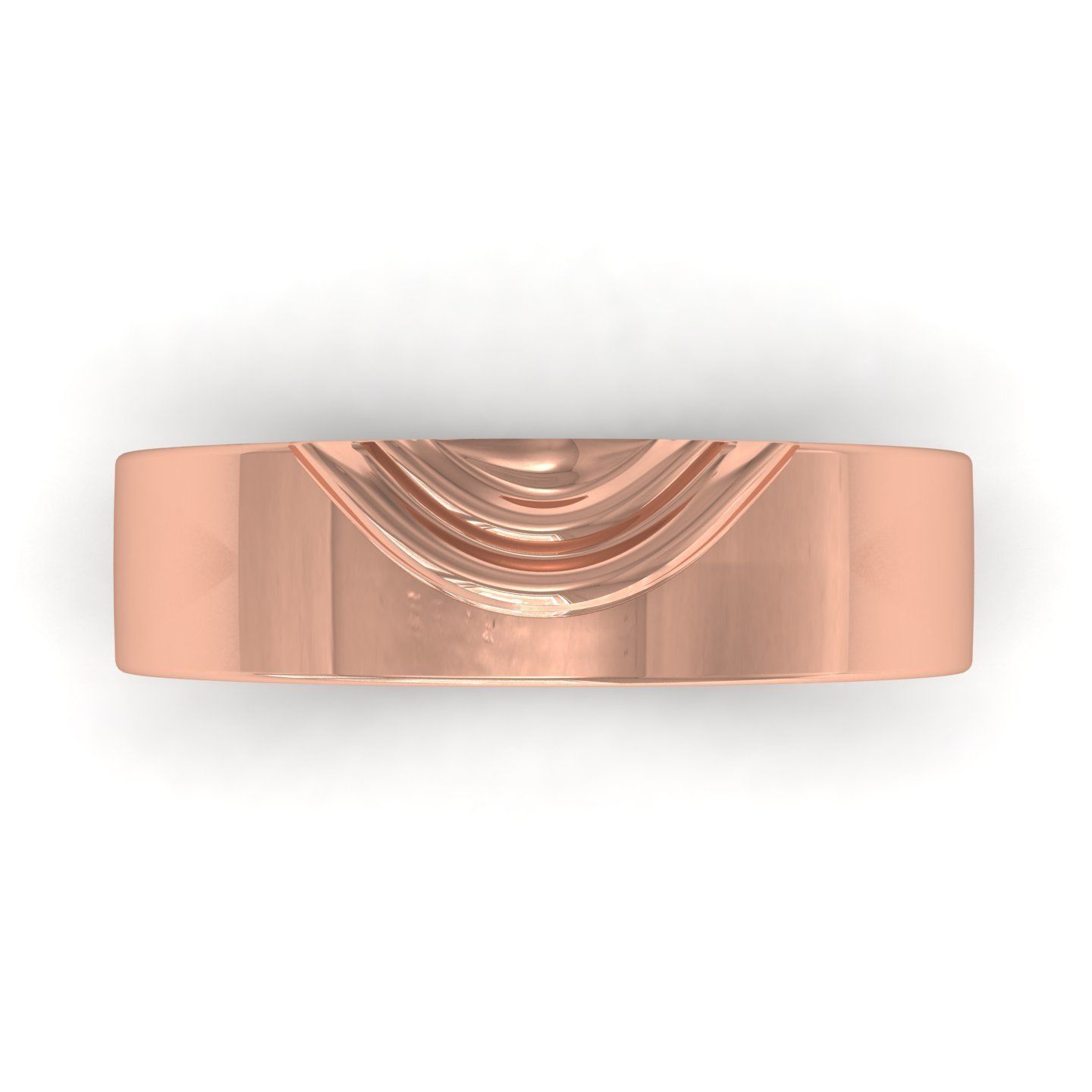 Women band ring 3dm render detail 3D print model_9