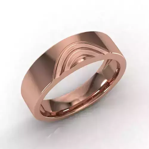 Women band ring 3dm render detail 3D print model